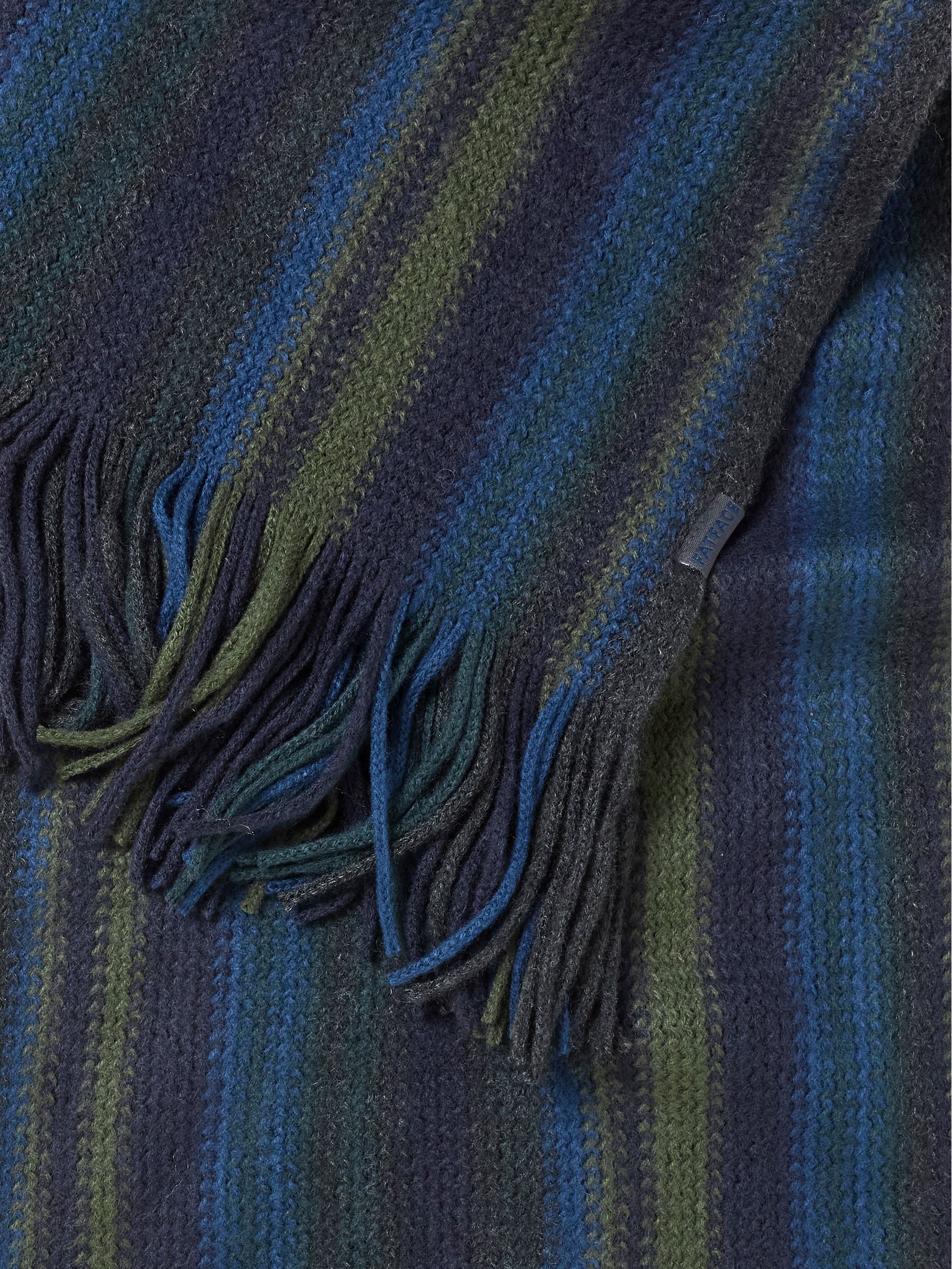 Green Vertical Stripe Scarf - Image 2 of 3