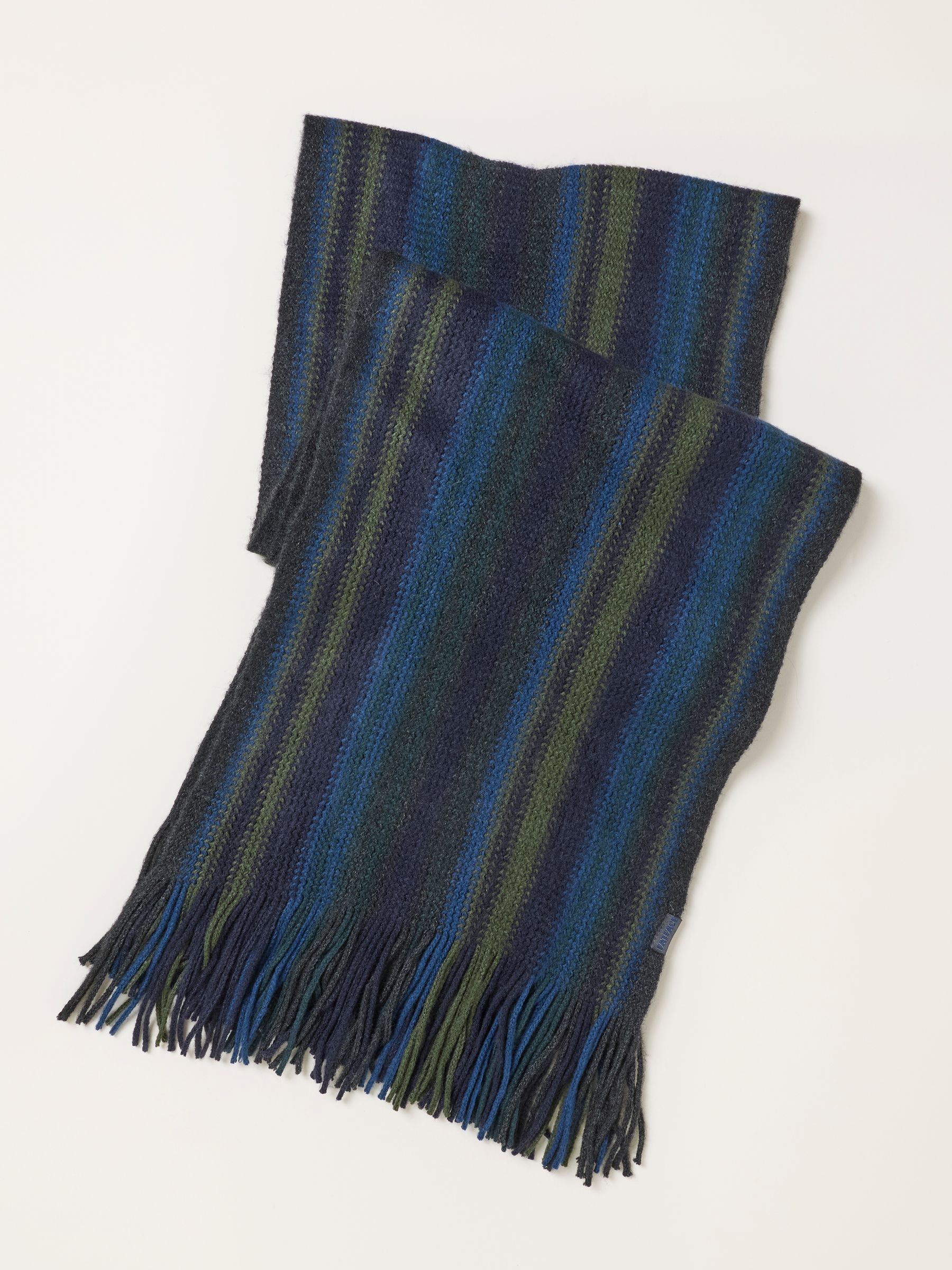 Green Vertical Stripe Scarf - Image 3 of 3
