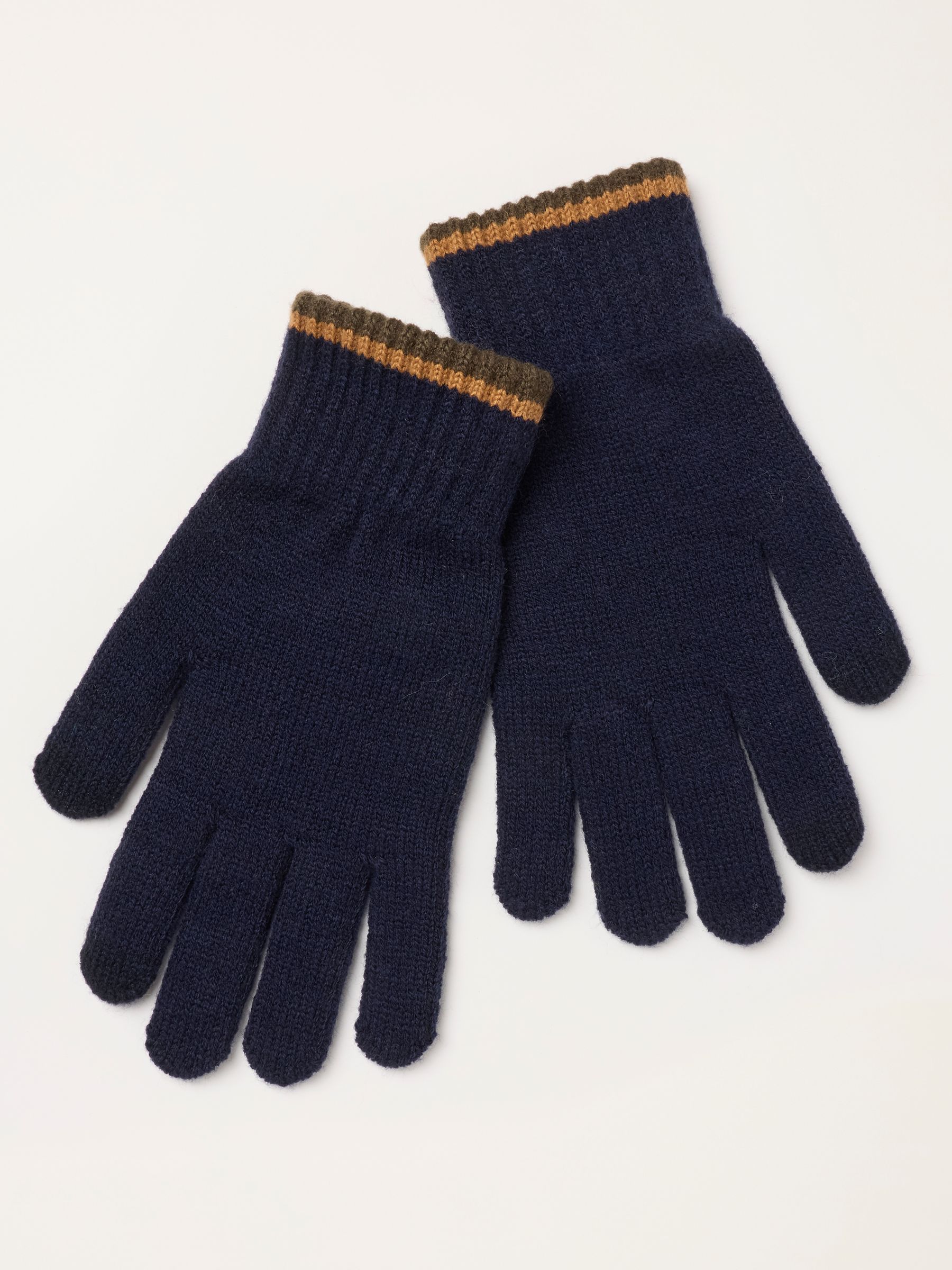 Lewis Navy Gloves - Image 2 of 3 Lewis Navy Gloves - Image 2 of 3