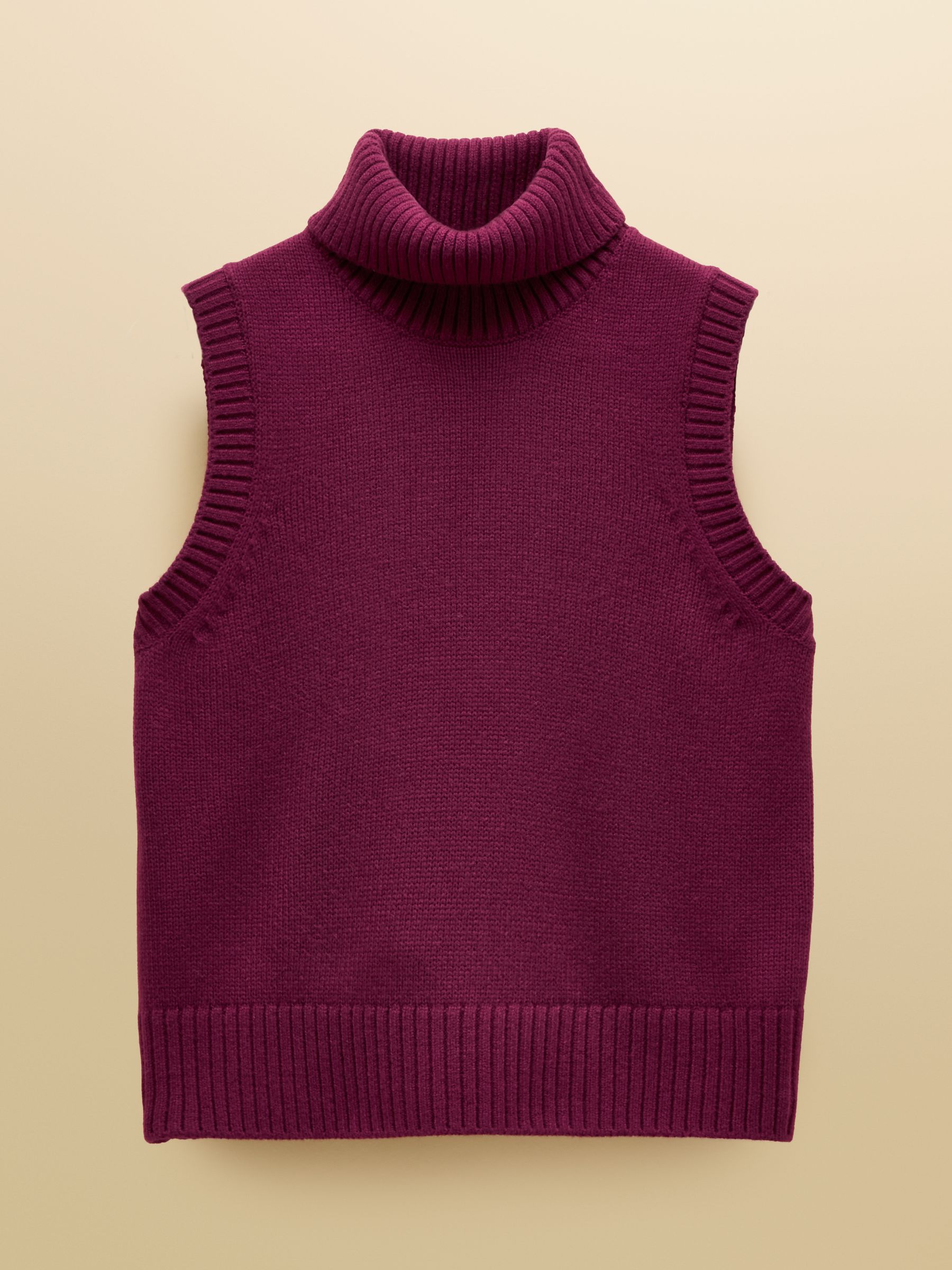 Purple Roll Neck Tank - Image 6 of 6
