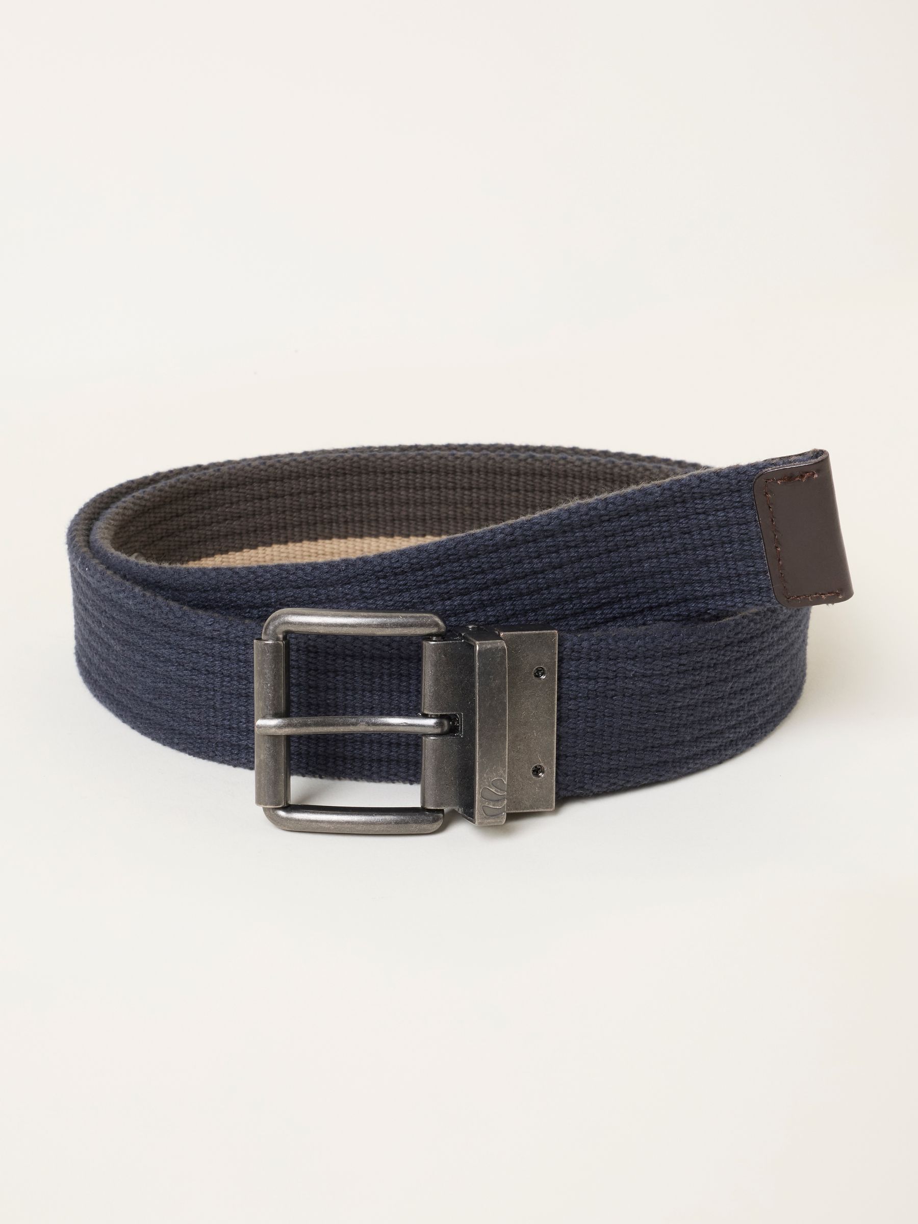 Navy Reversible Webbing Belt - Image 3 of 3 Navy Reversible Webbing Belt - Image 3 of 3