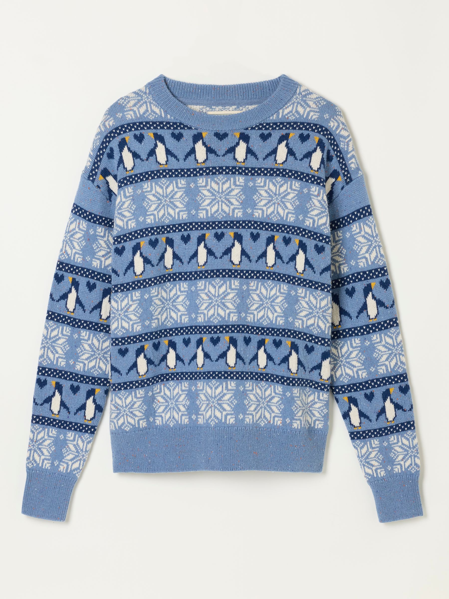 Blue Penguin Knitted Jumper - Image 6 of 6
