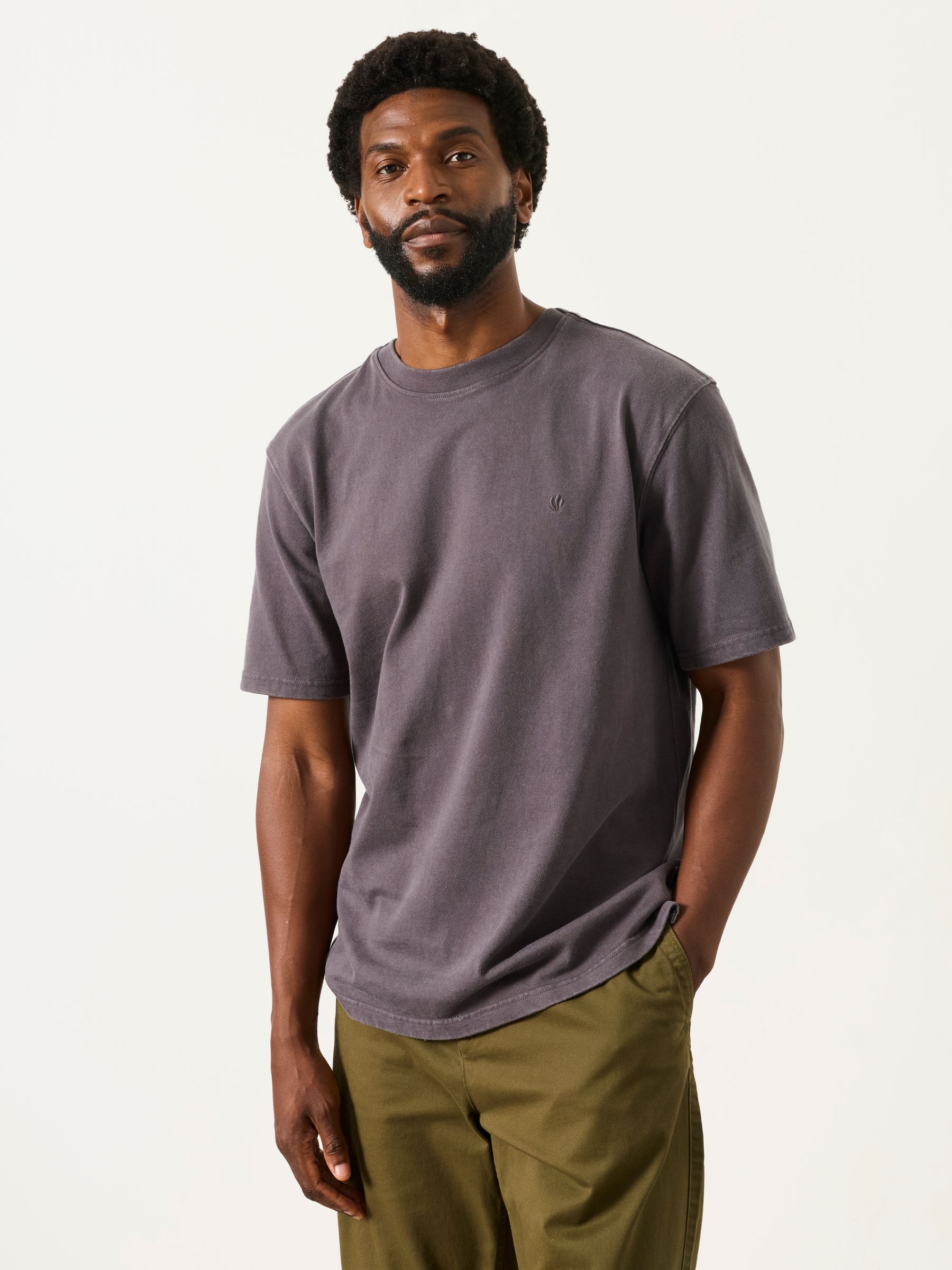 Charcoal Grey Alton Short Sleeve T-Shirt - Image 3 of 8