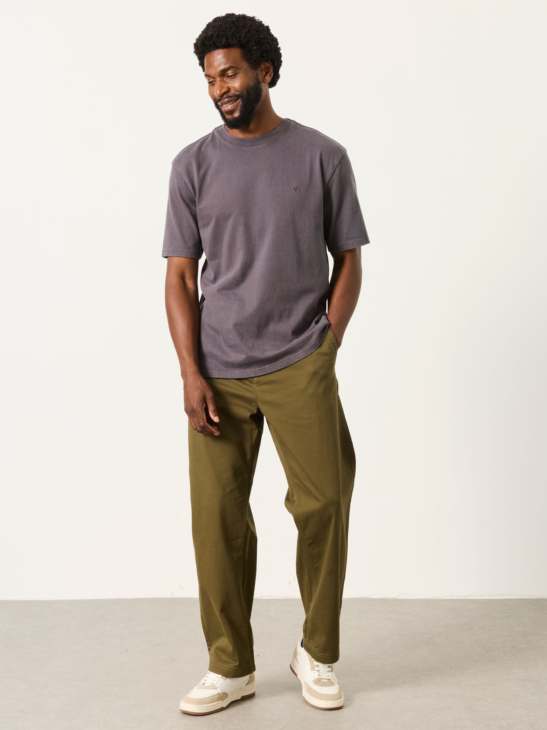 Charcoal Grey Alton Short Sleeve T-Shirt - Image 5 of 8