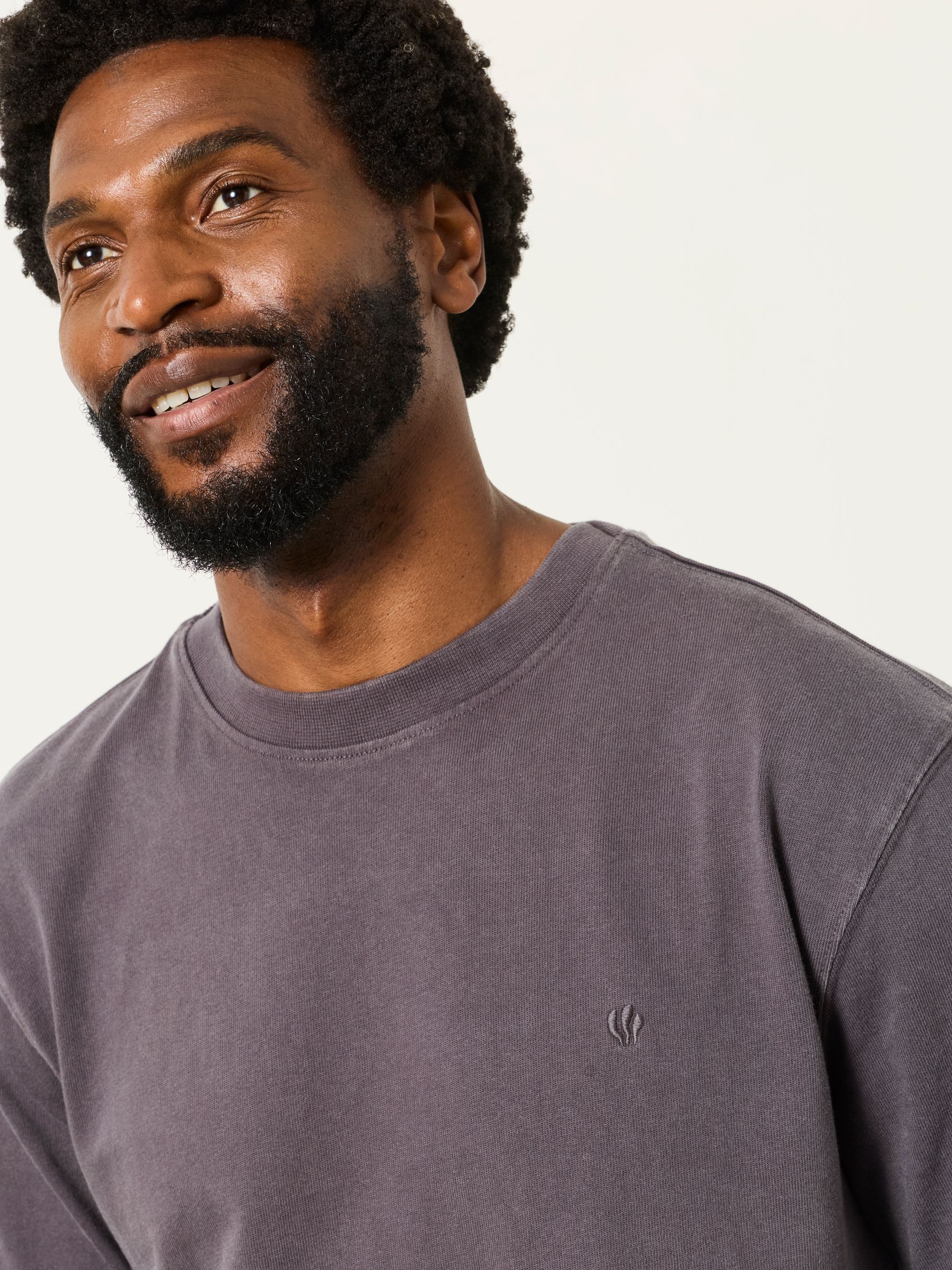Charcoal Grey Alton Short Sleeve T-Shirt - Image 7 of 8