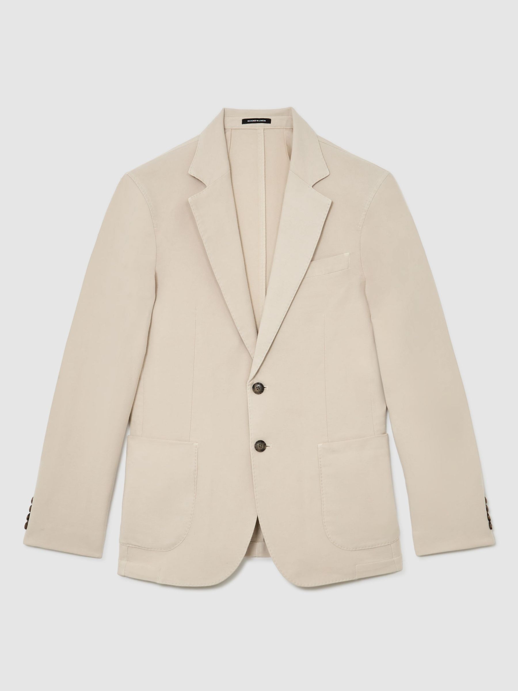 Suit Jacket in Stone - Image 2 of 9 Suit Jacket in Stone - Image 2 of 9