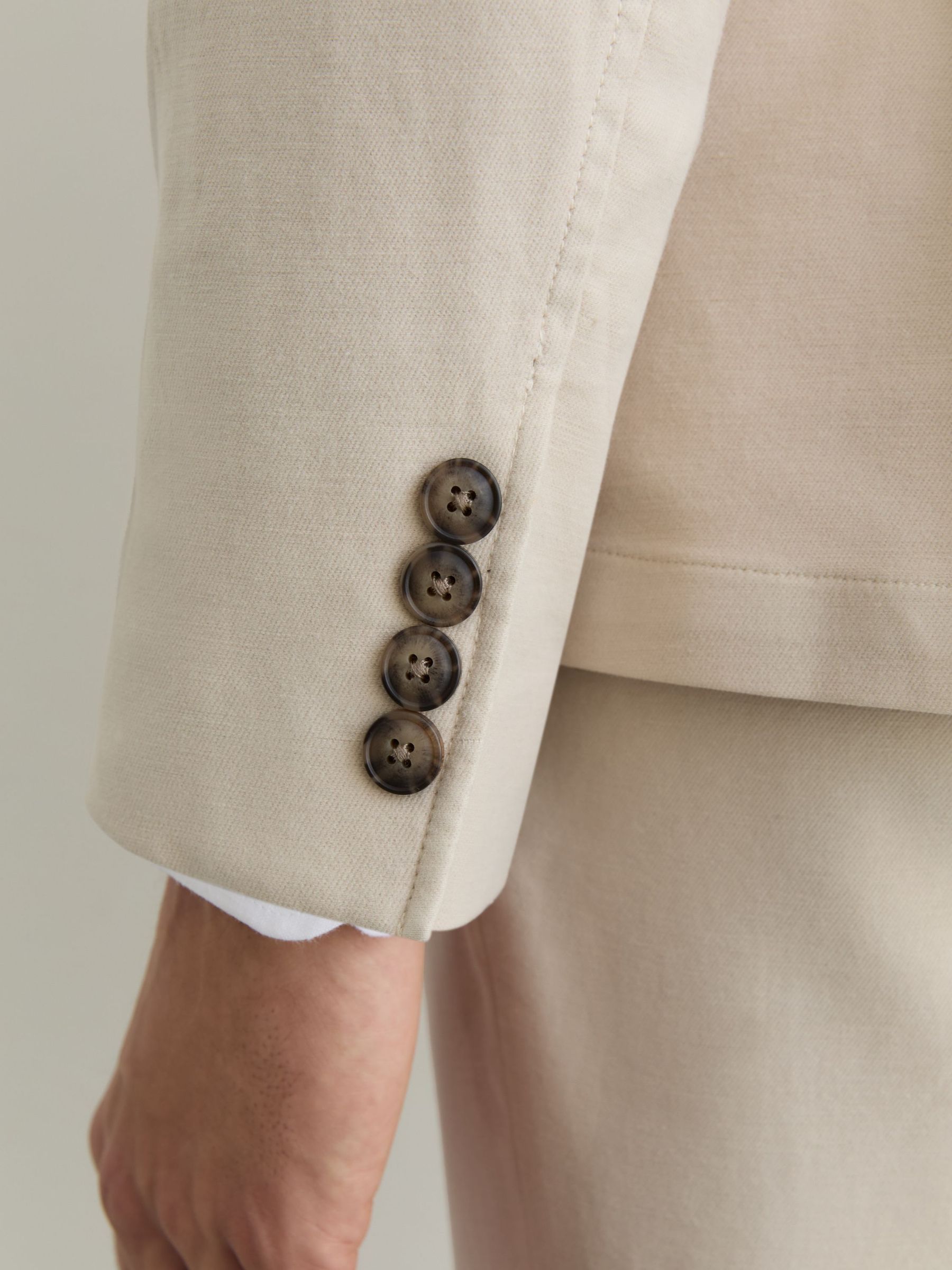 Suit Jacket in Stone - Image 6 of 9