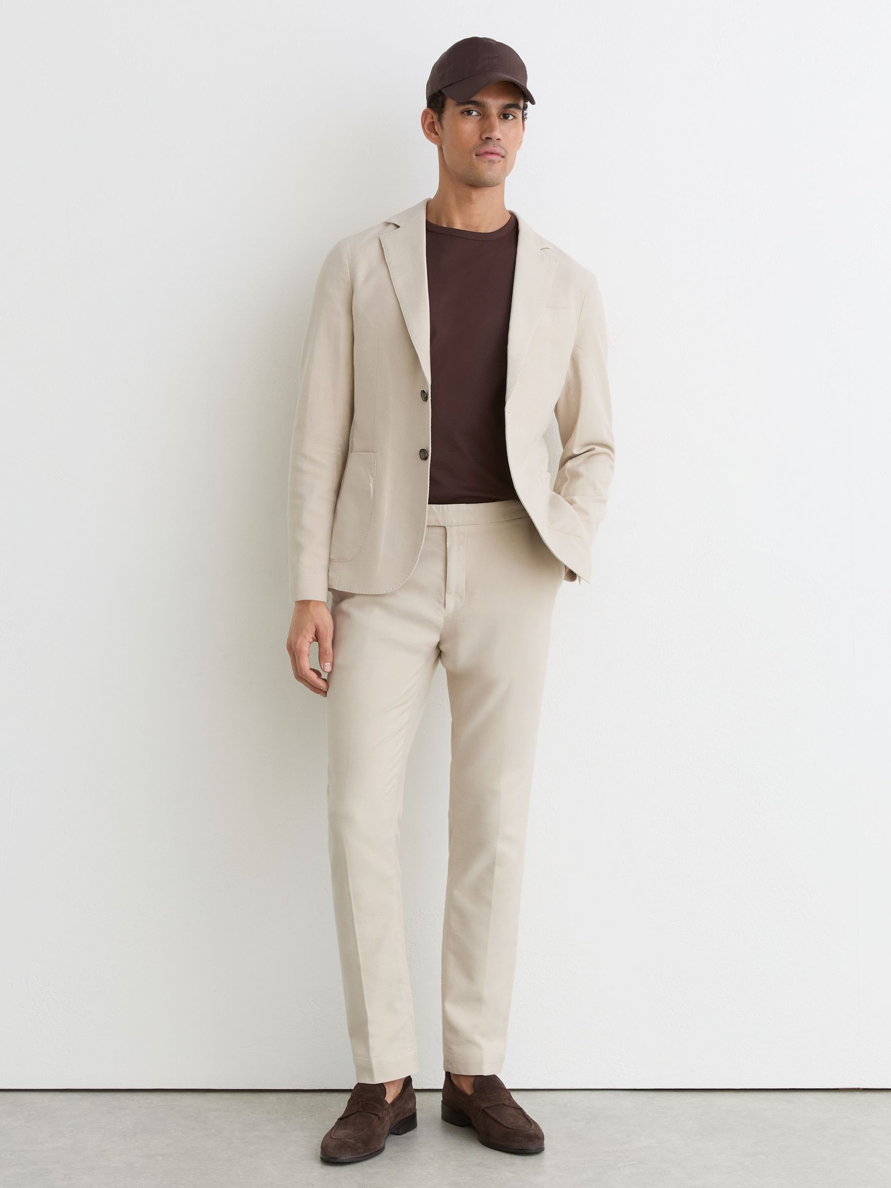 Suit Trousers in Natural - Image 6 of 7