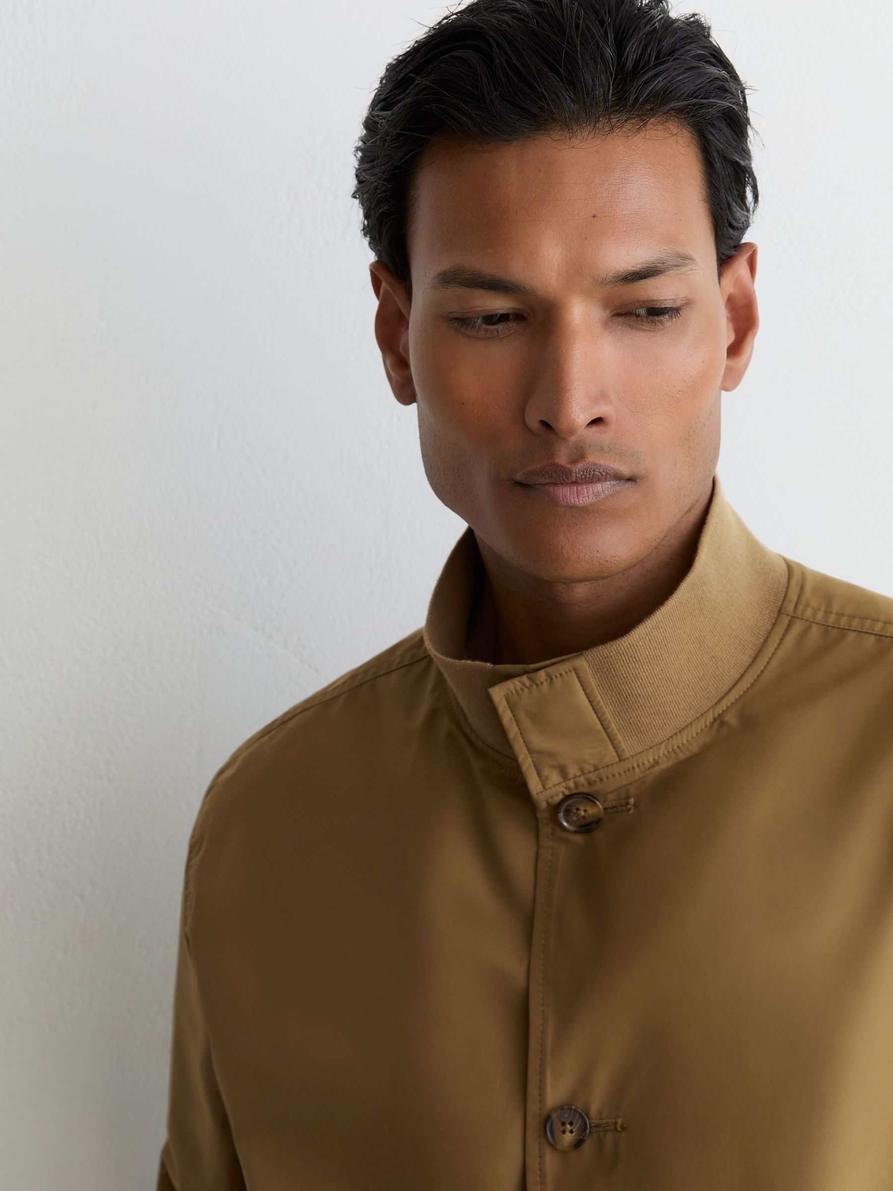 Jacket in Taupe Brown - Image 5 of 7