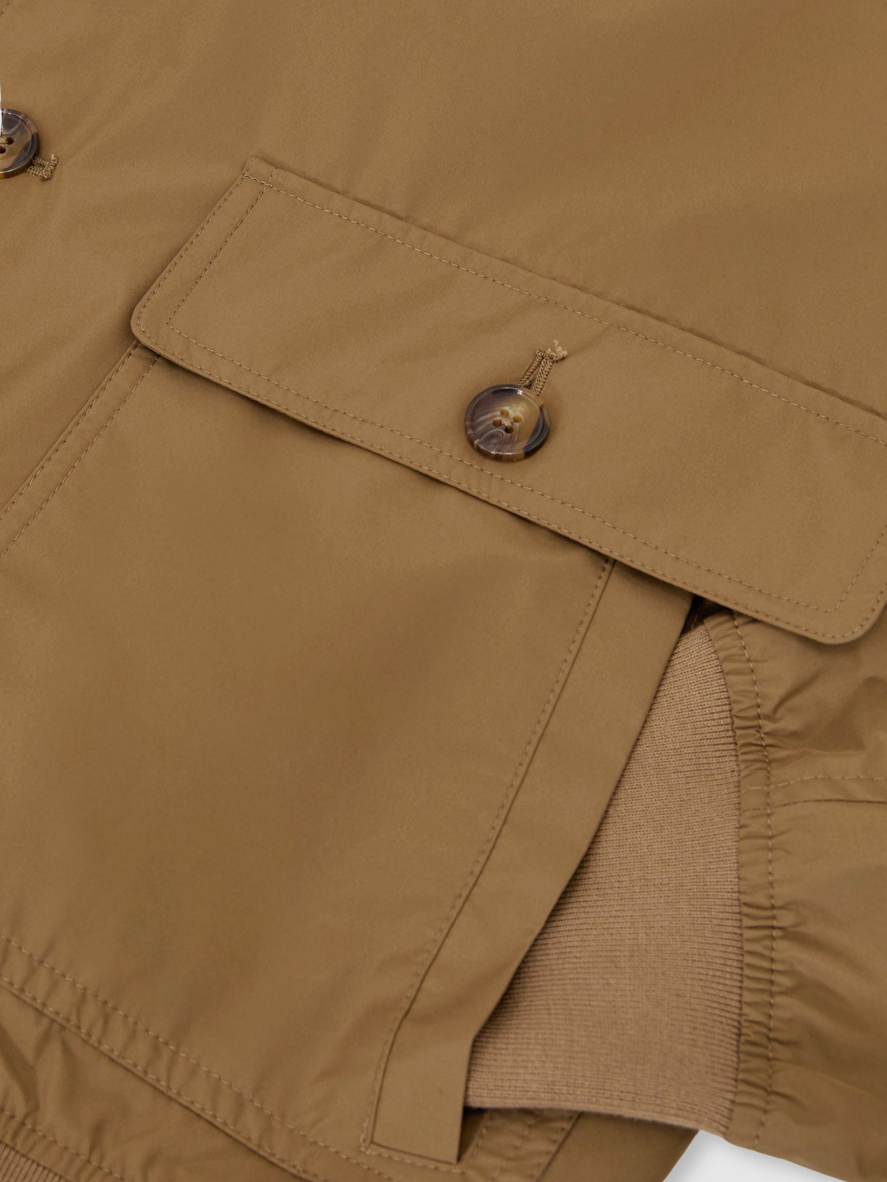 Jacket in Taupe Brown - Image 7 of 7