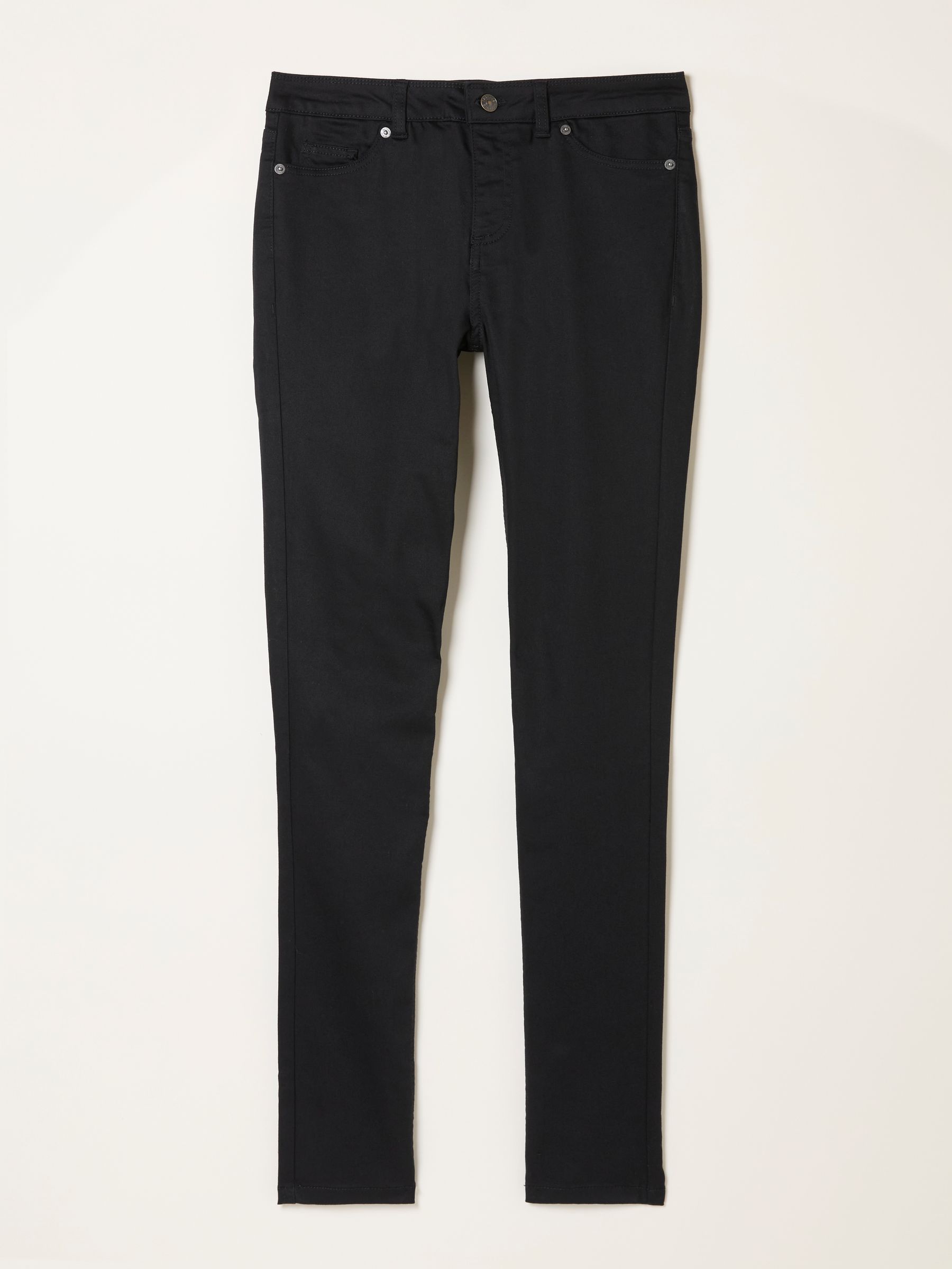 Hayle Black Denim Five pocket Trouser - Image 6 of 6