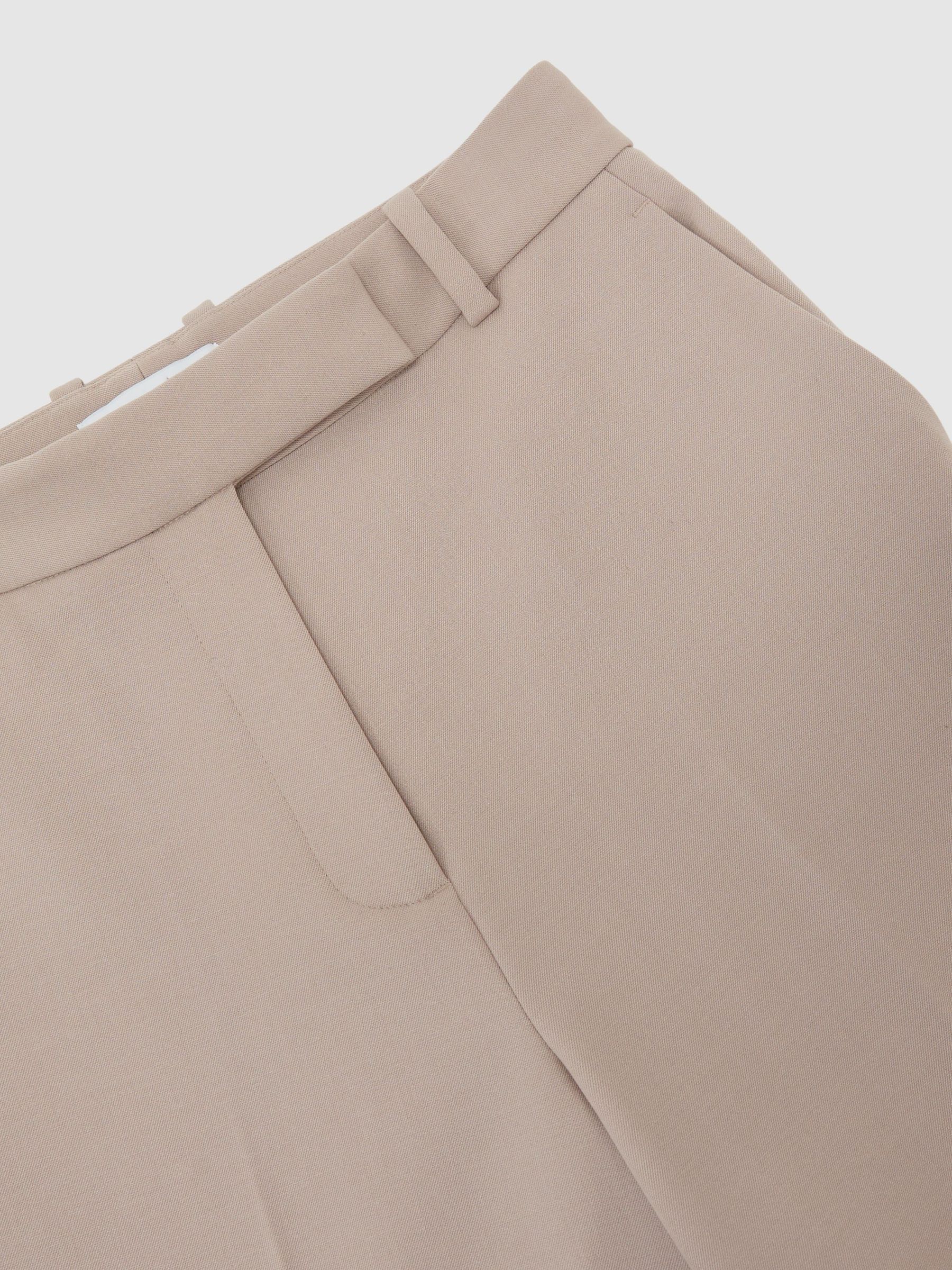 Petite Wide-Leg Suit Trousers in Stone Neutral - image 2