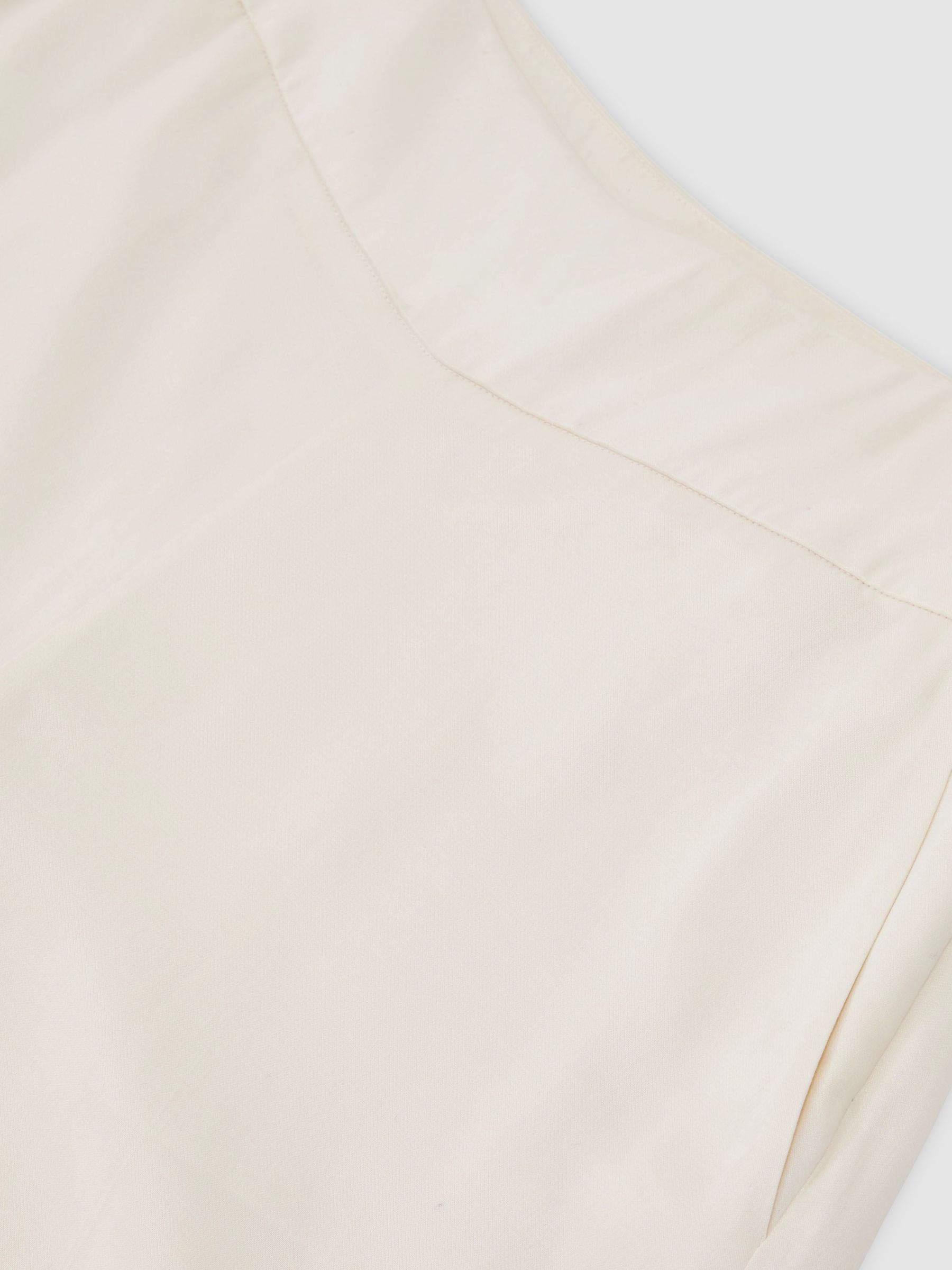 Wide-Leg Suit Trousers in White - Image 7 of 7