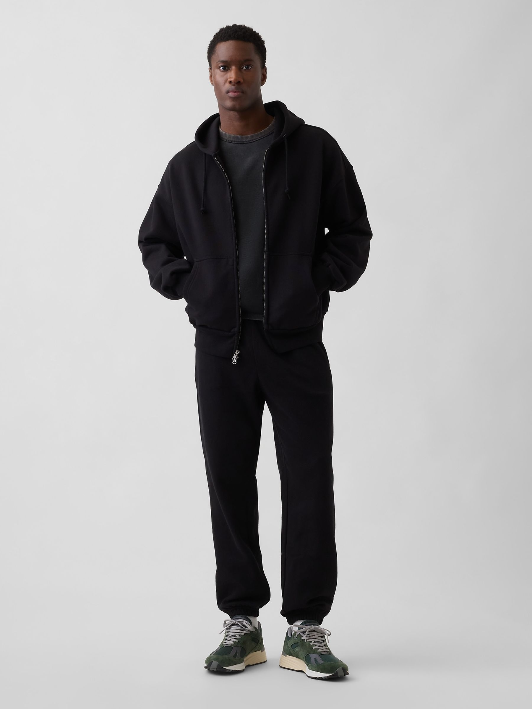 Black VintageSoft Classic Joggers - Image 3 of 3