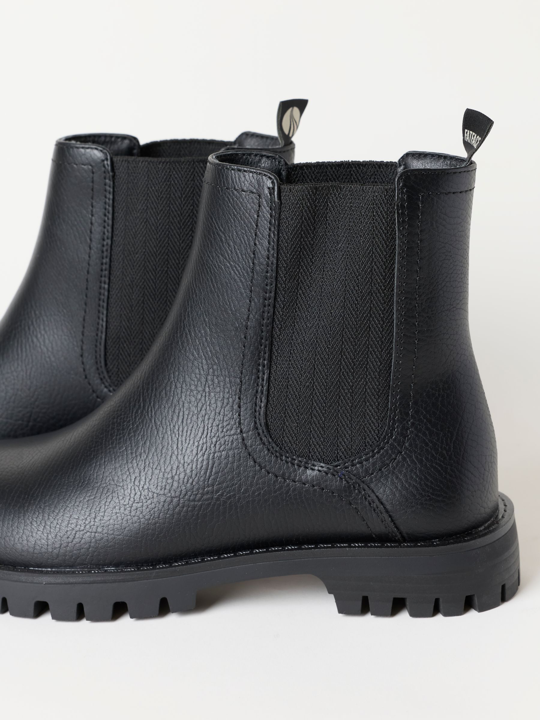 Avebury Black PU Chelsea Boots - Image 3 of 3 Avebury Black PU Chelsea Boots - Image 3 of 3