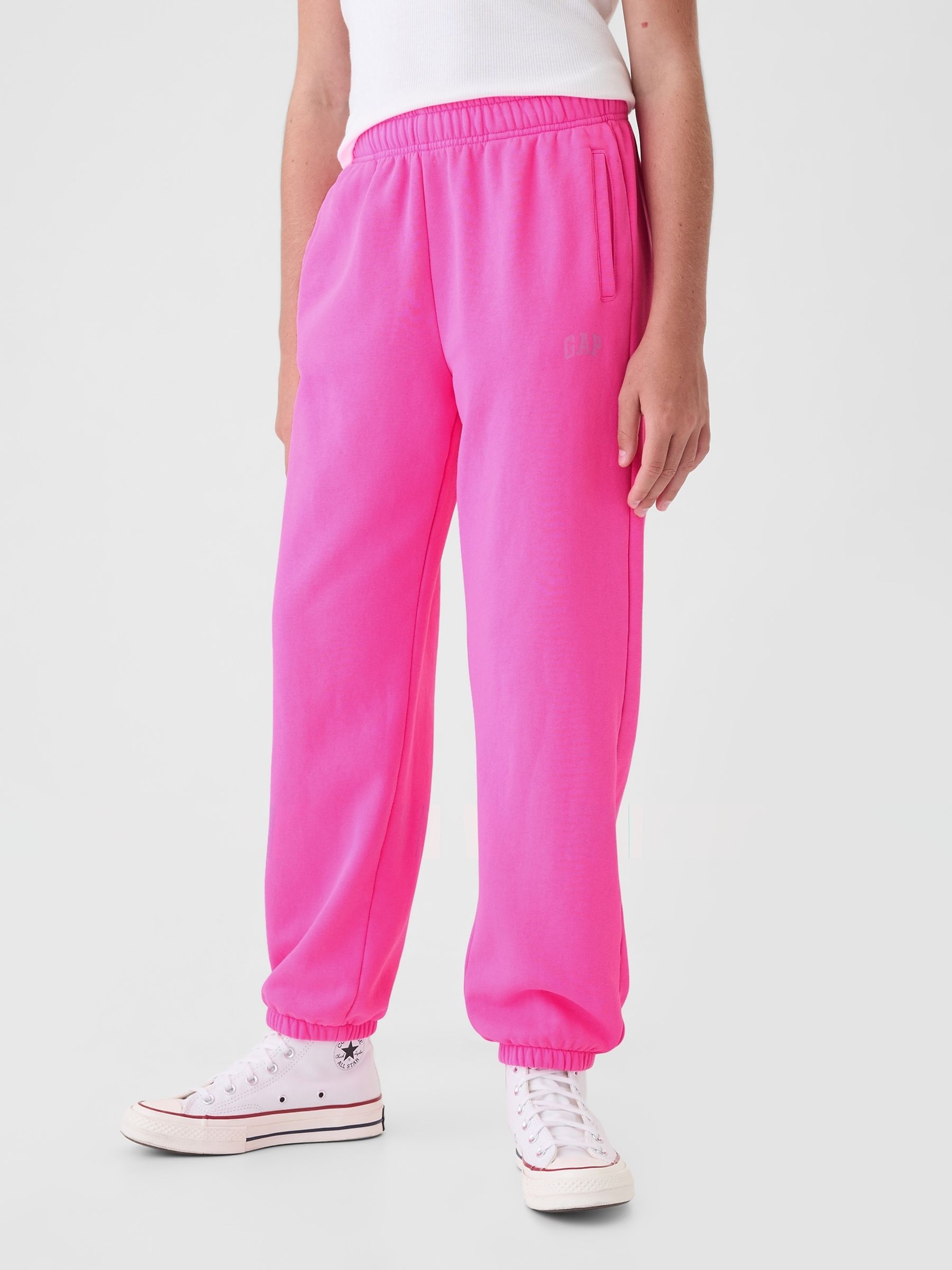 Pink VintageSoft Logo Joggers - Image 1 of 4