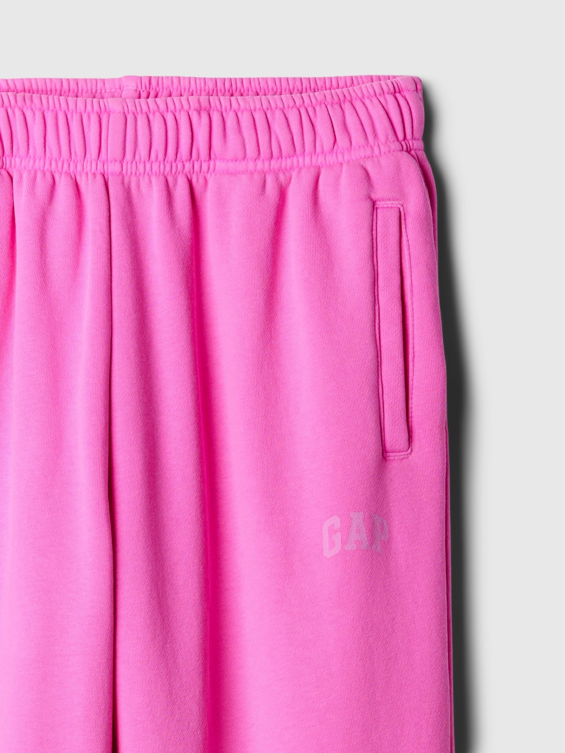 Pink VintageSoft Logo Joggers - Image 4 of 4 Pink VintageSoft Logo Joggers - Image 4 of 4
