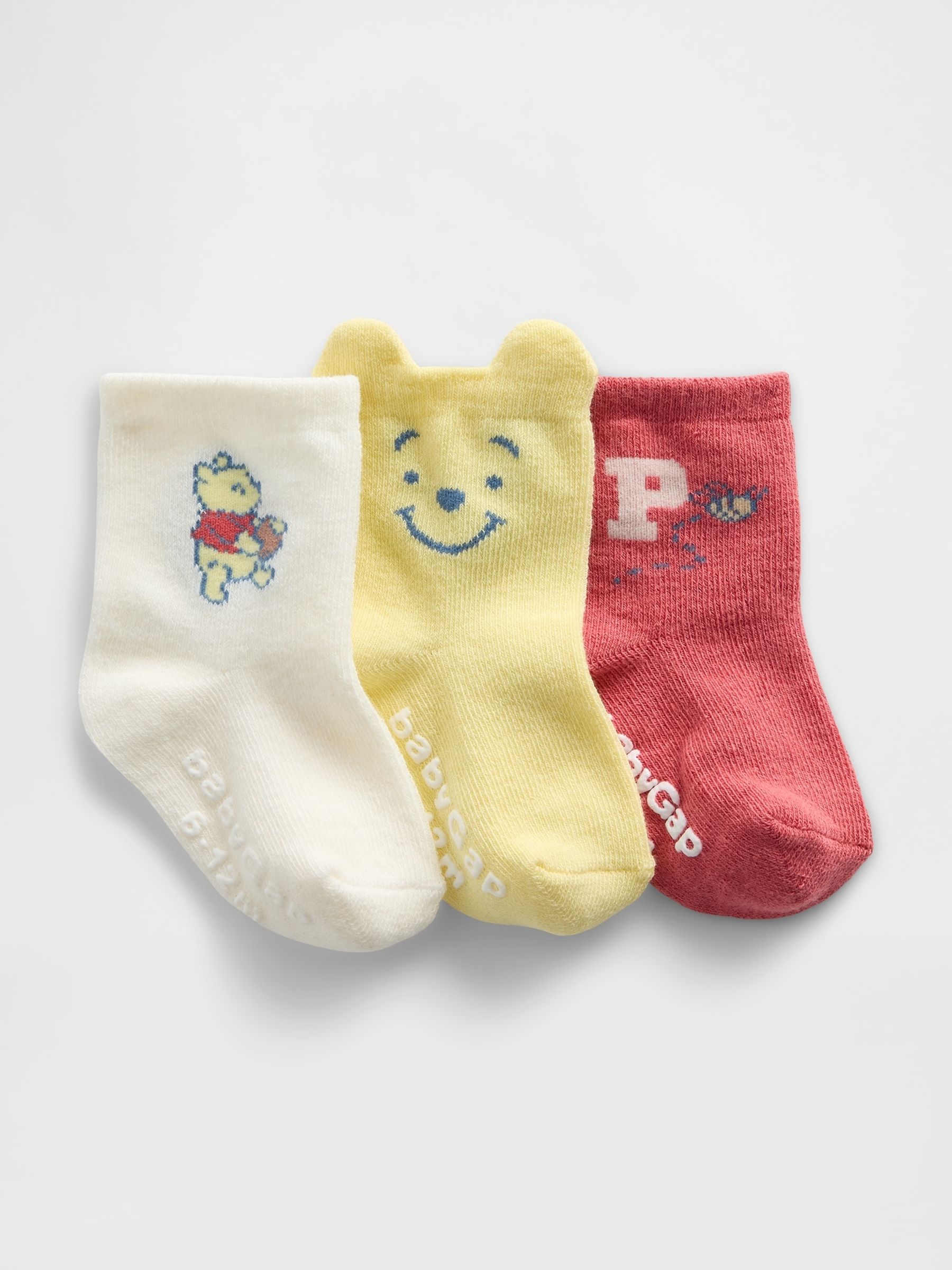 Multi Winnie The Pooh Socks 3-Pack - Image 1 of 1