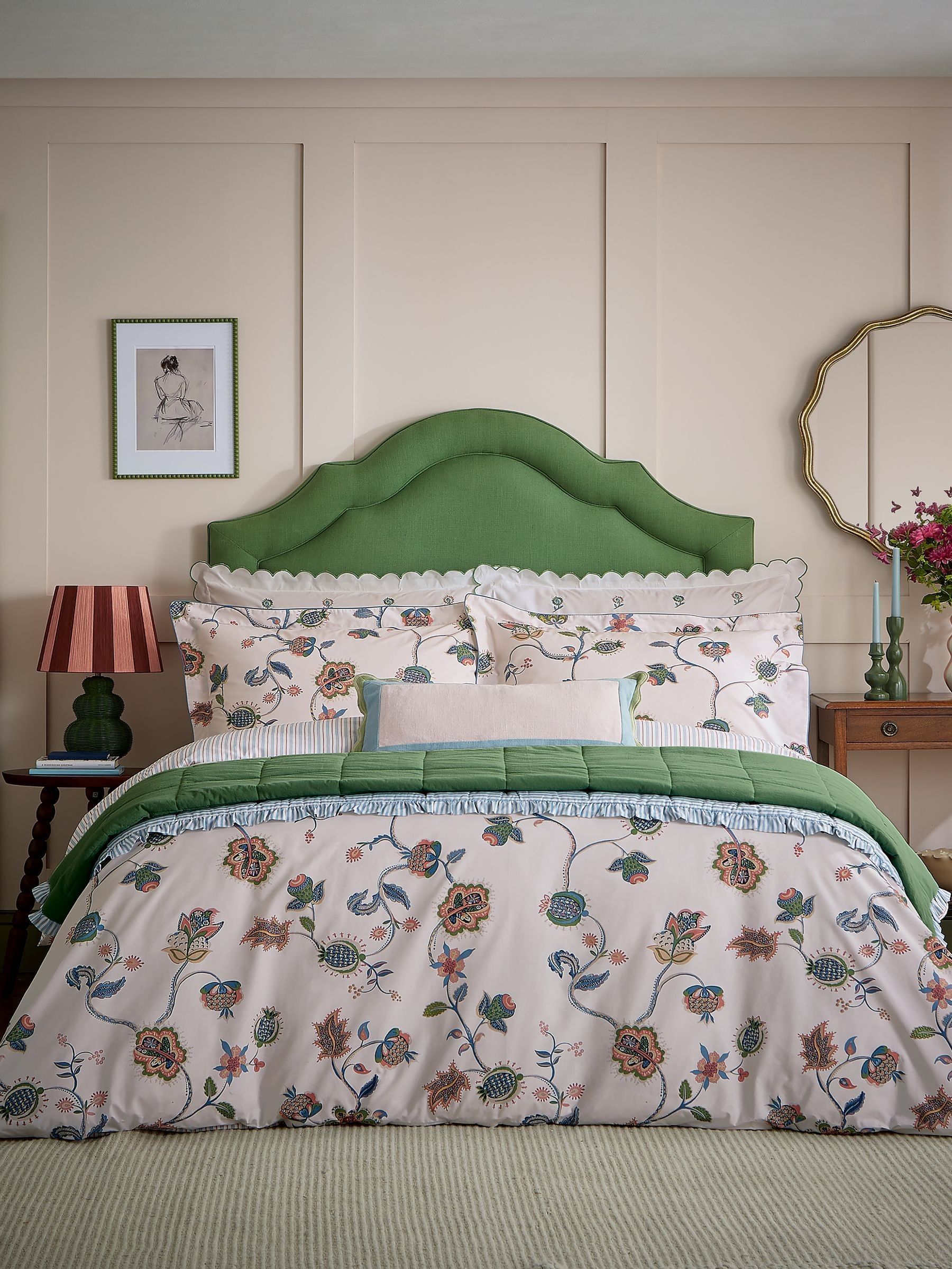 Multi Tree Of Live 180 TC 100% Cotton Duvet Set - Image 1 of 5
