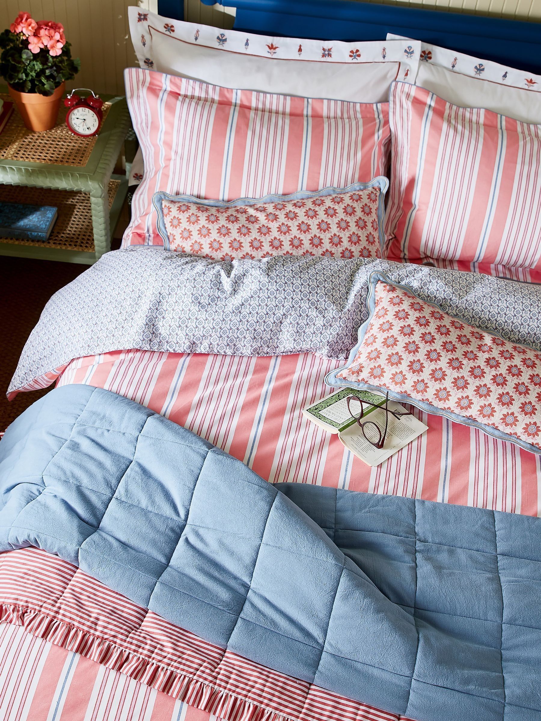 Blue Siesta To Fiesta Quilted Throw - Image 2 of 5