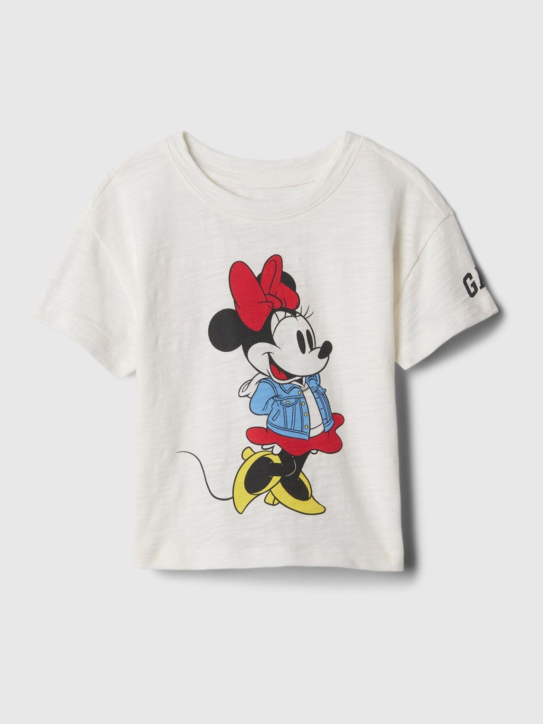 White Minnie Mouse Disney Graphic T-Shirt - Image 1 of 1
