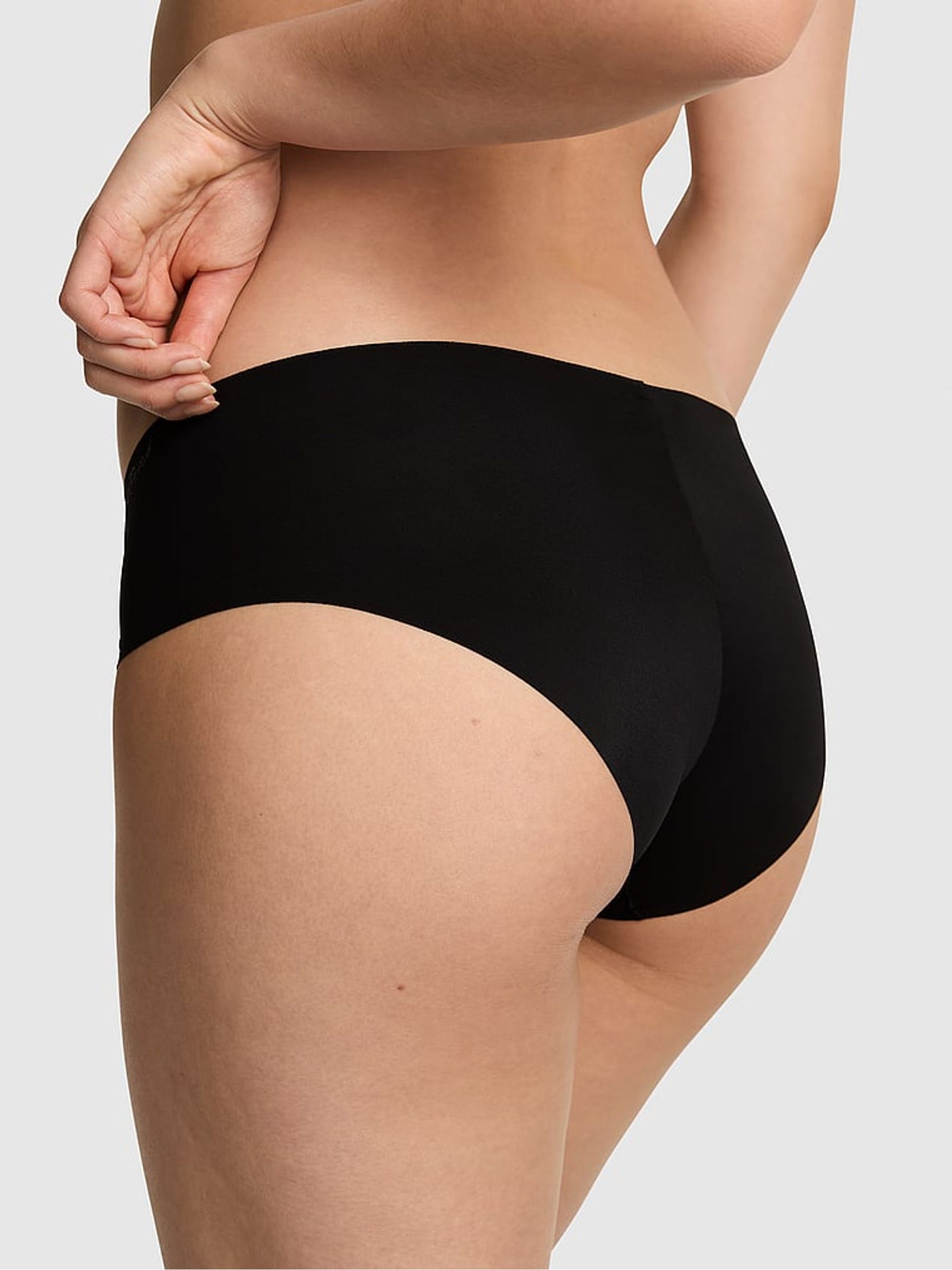 Black/Grey/Nude/Pink Hipster 5 Pack No Show Knickers - Image 3 of 3