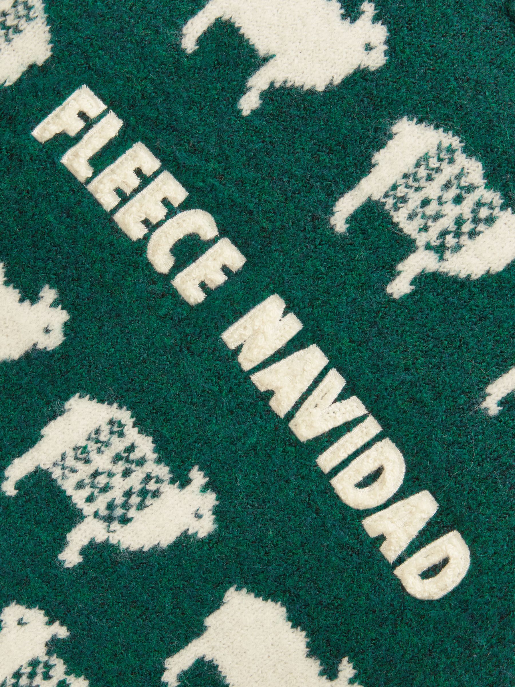 Kids' Woolies Green Crew Neck Knitted Jumper - Image 4 of 4