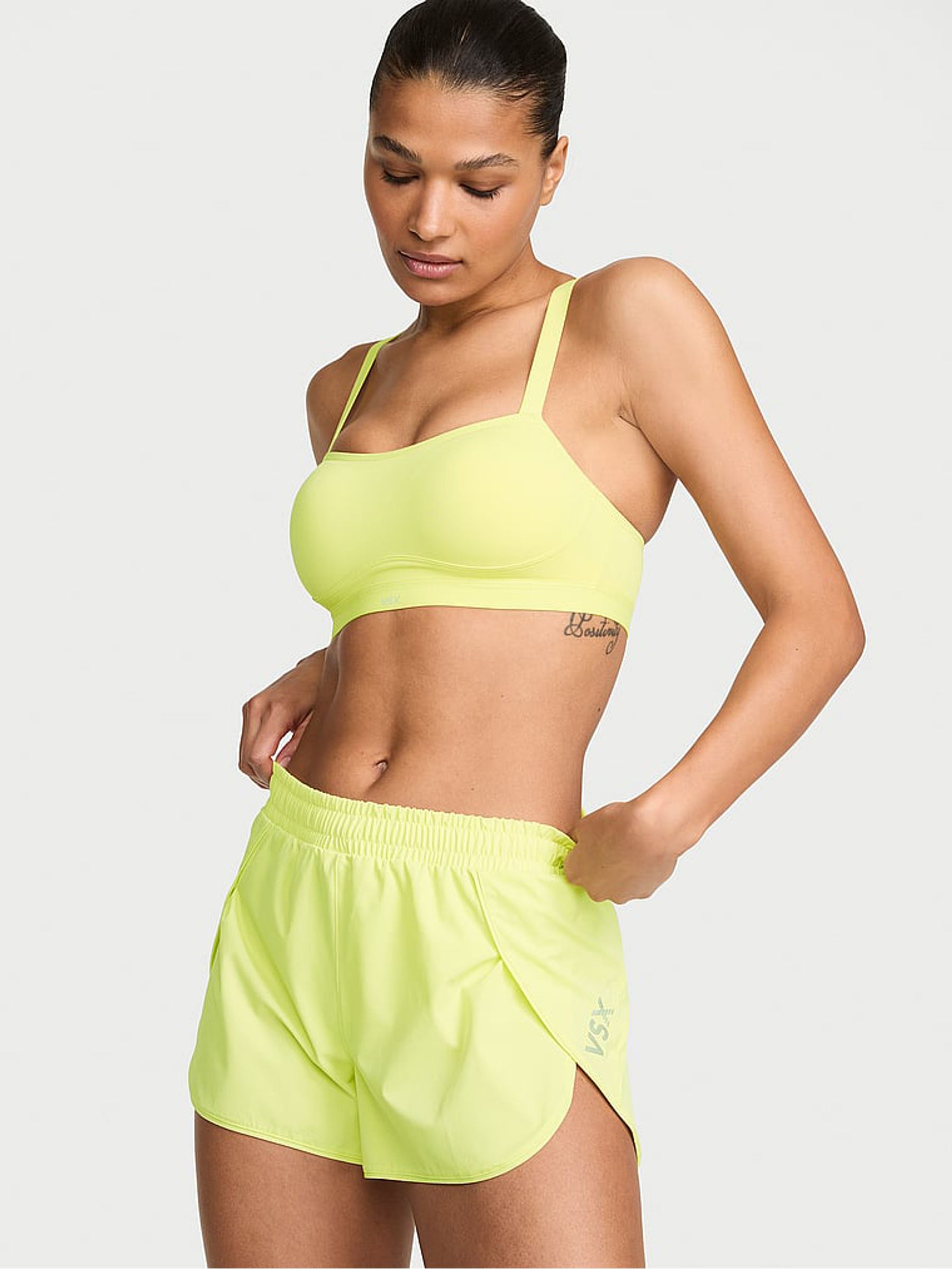 Lime Yellow ActiveFlex Run Shorts - Image 1 of 2