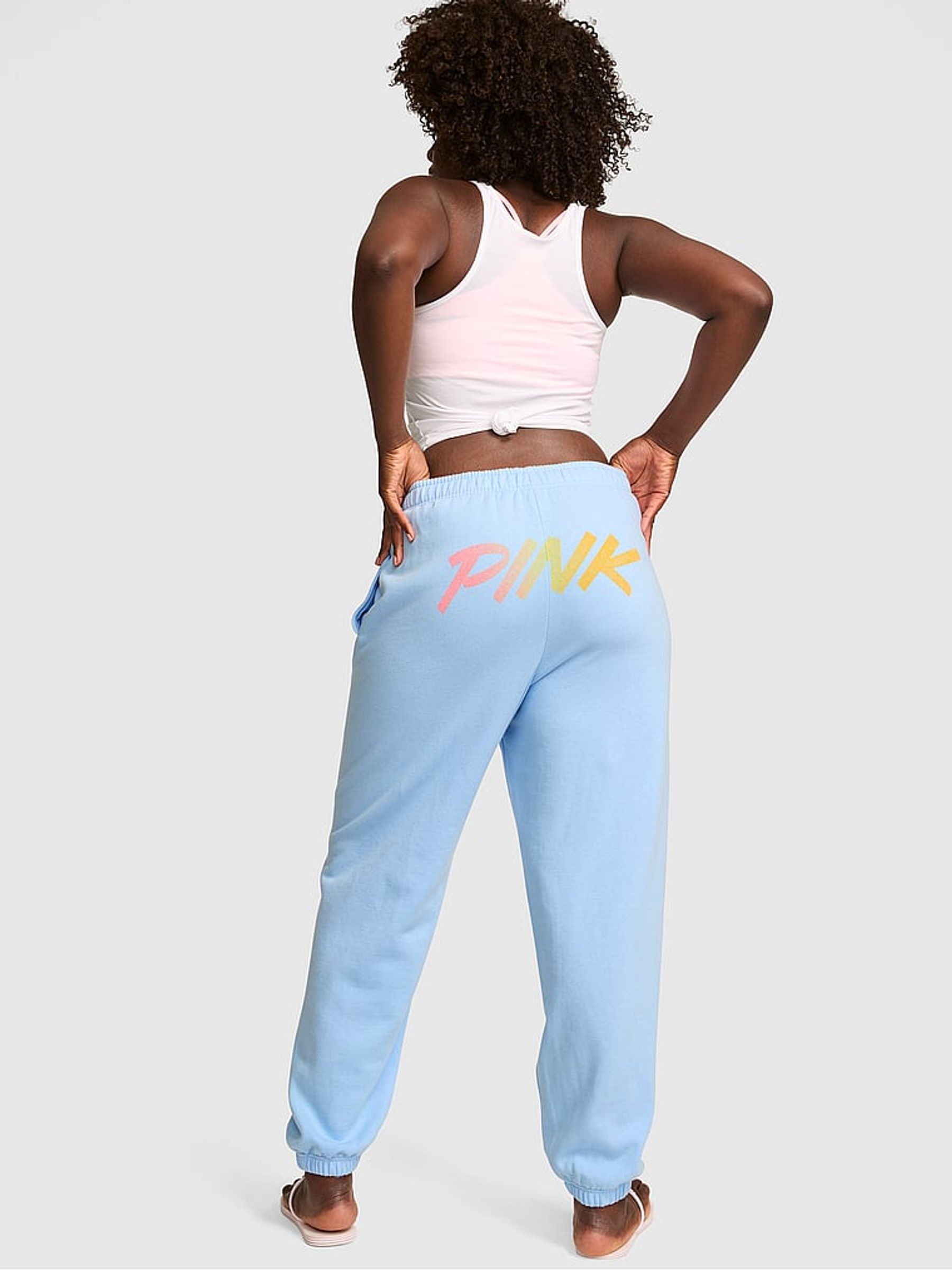 Blue Dancer Cuffed Fleece Joggers - Image 2 of 2 Blue Dancer Cuffed Fleece Joggers - Image 2 of 2