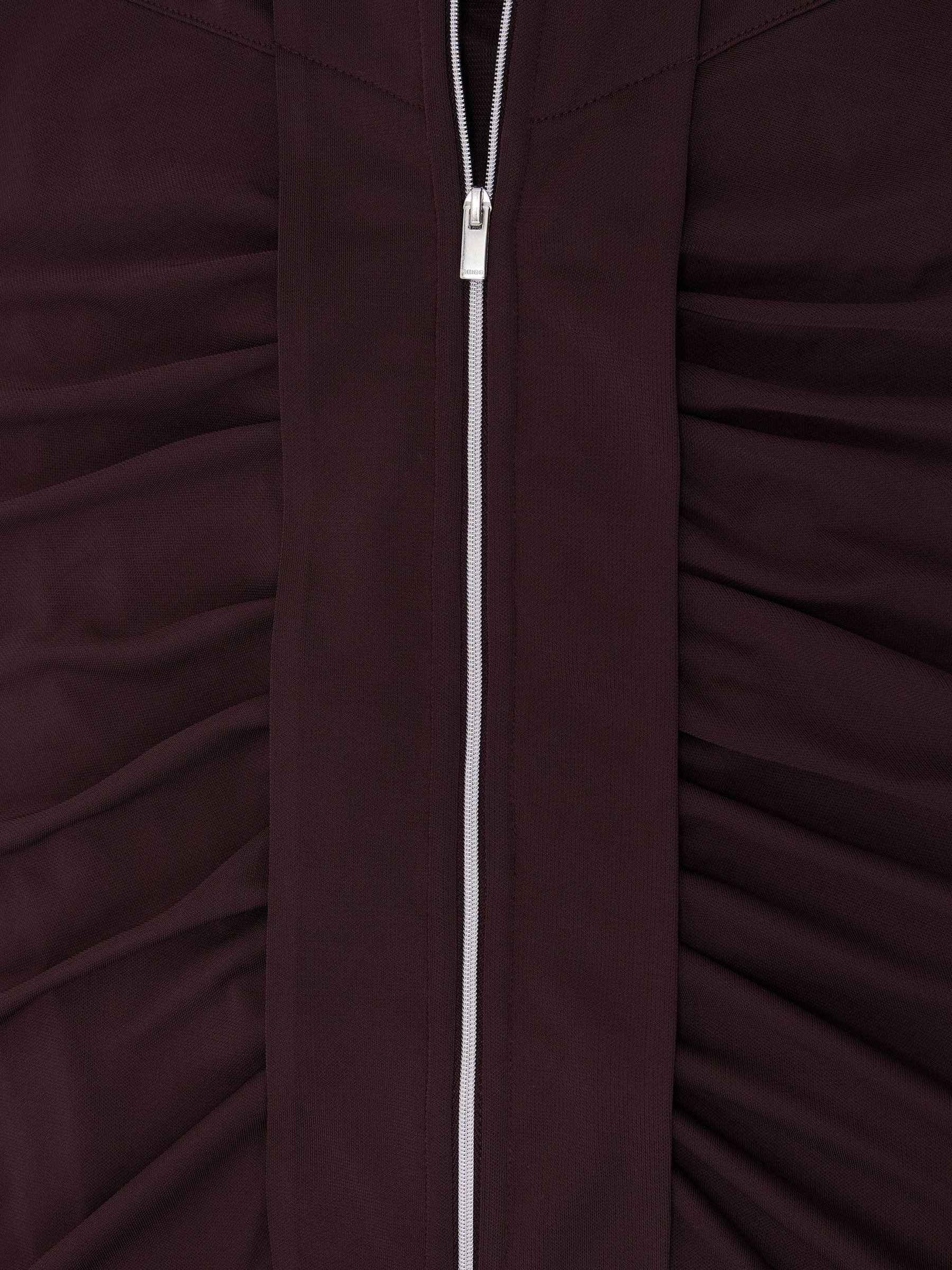 Dress in Grape Burgundy - Image 7 of 7