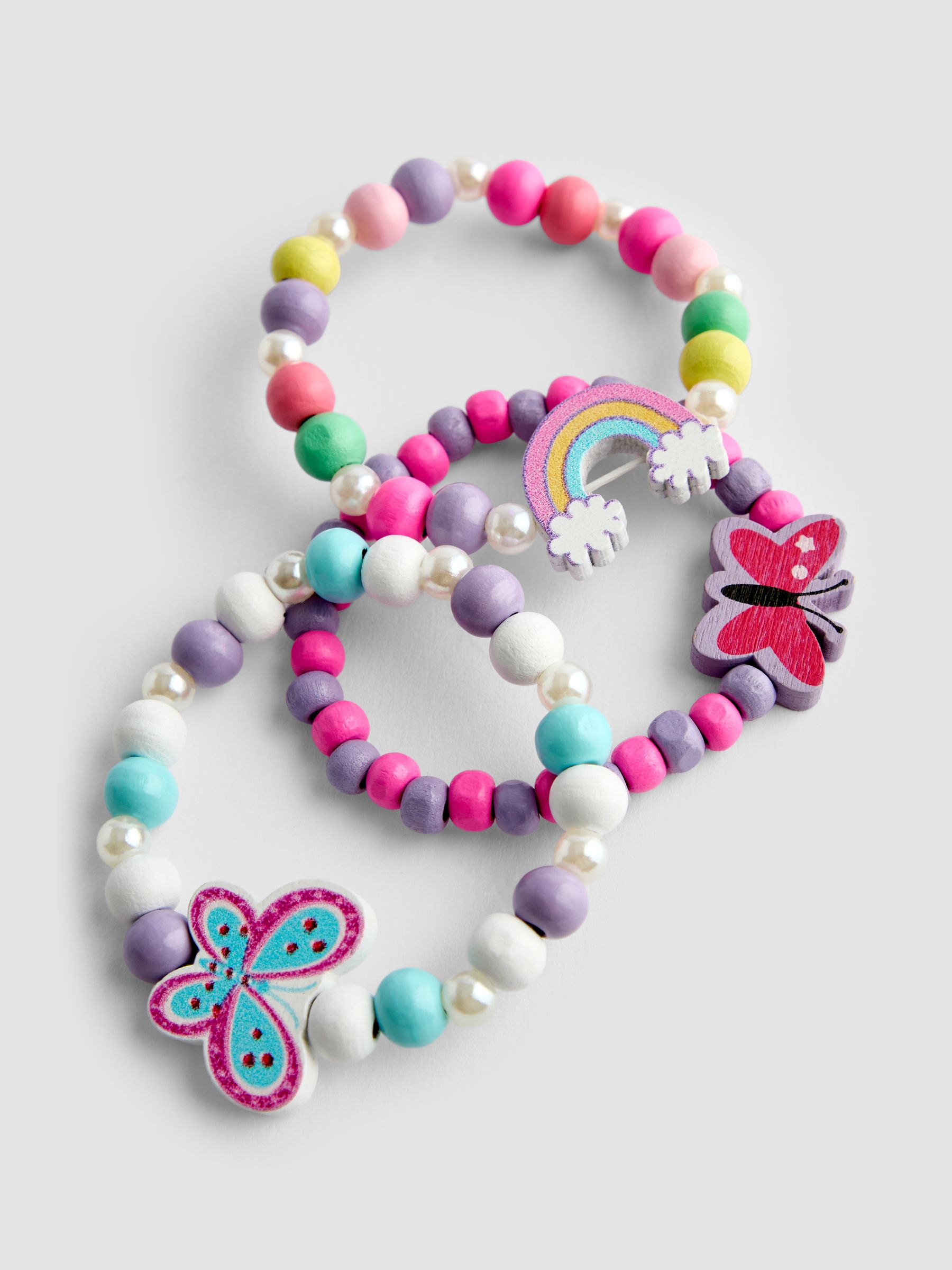 Multi Colour 6-Pack Bracelets - Image 3 of 4