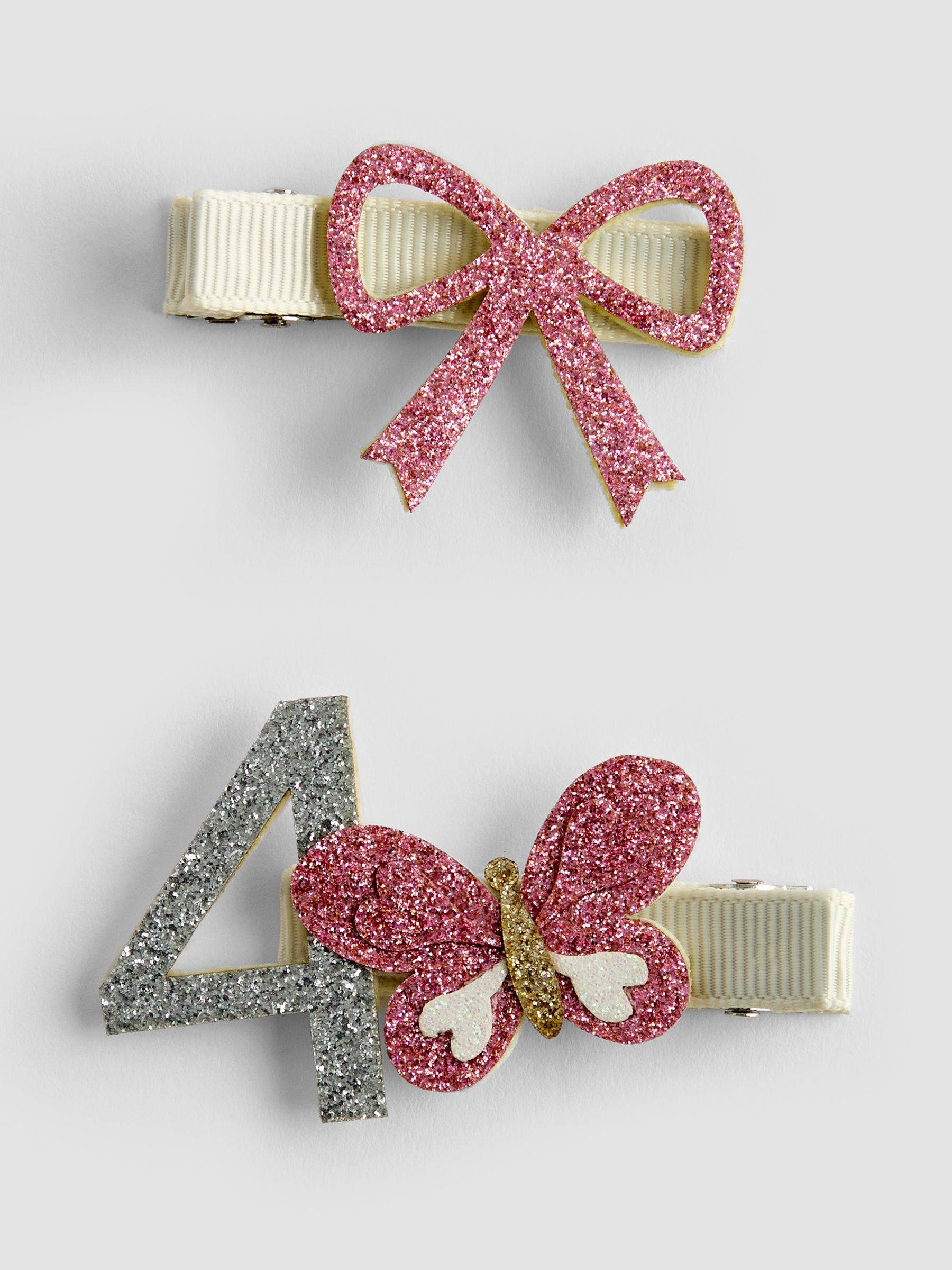 Light Pink 2-Pack Birthday Clips - Image 2 of 4