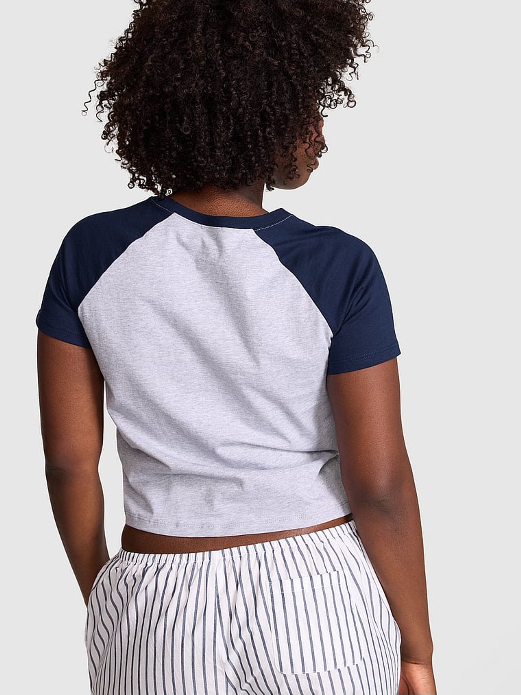 Medium Heather Grey Pocket Pyjama Top - Image 2 of 2