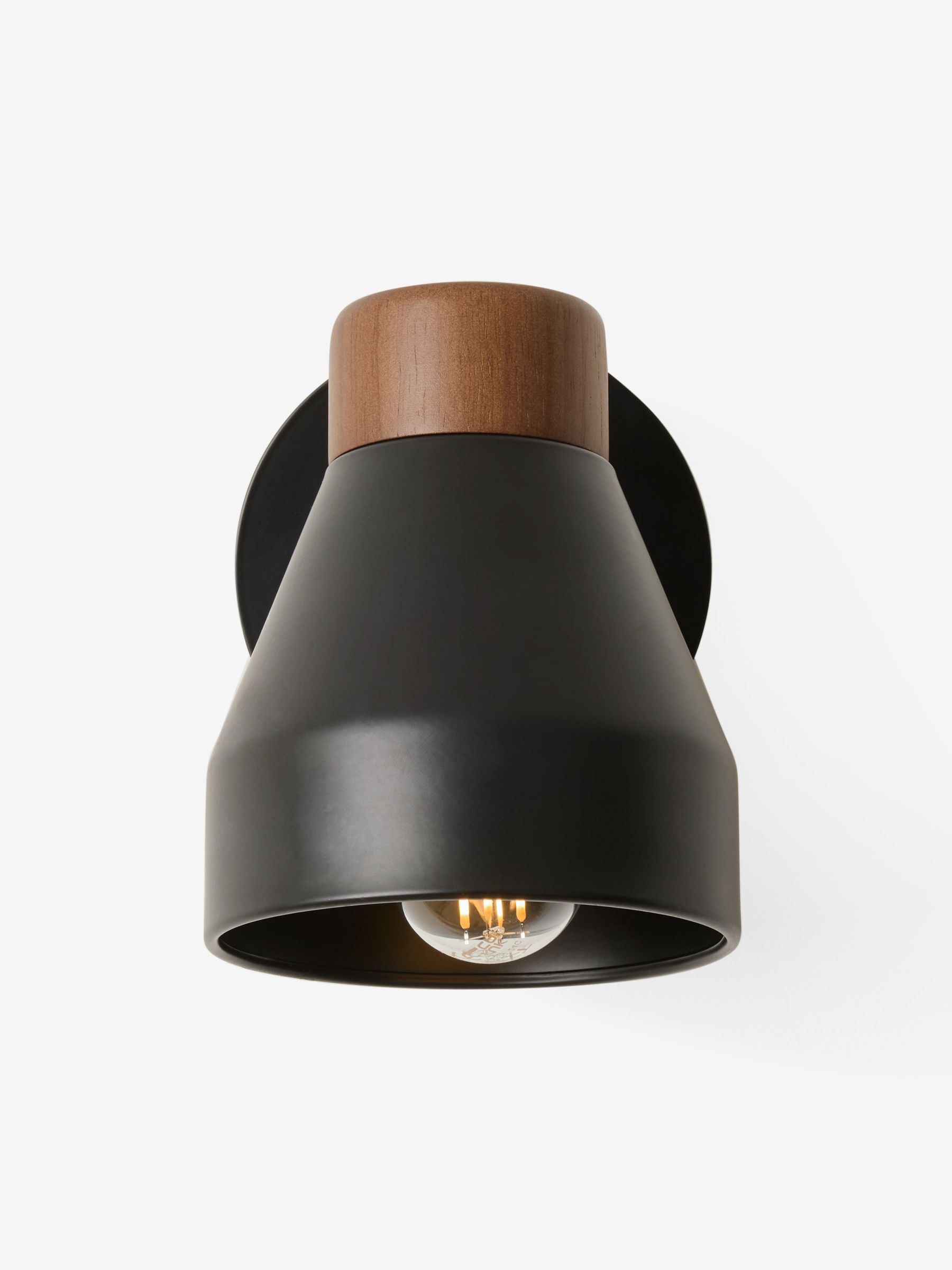 Albert Wall Light in Black - Image 4 of 6
