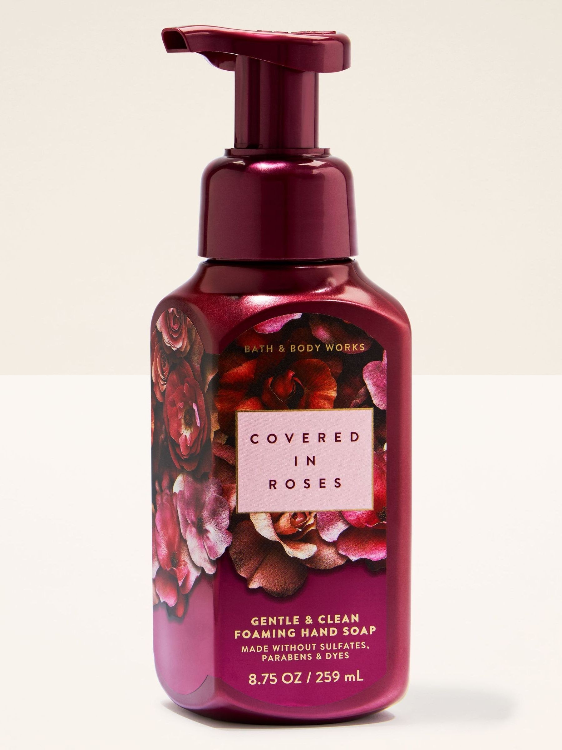 Covered In Roses Gentle & Clean Foaming Hand Soap 259ml - Image 1 of 4