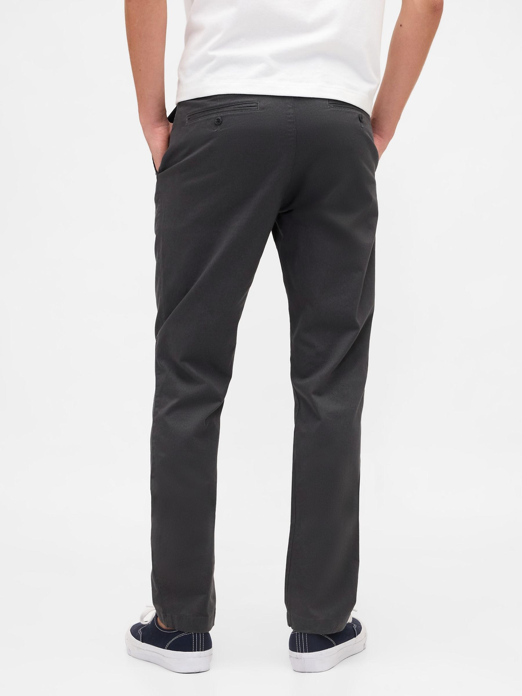 Black Slim Chinos - Image 2 of 4