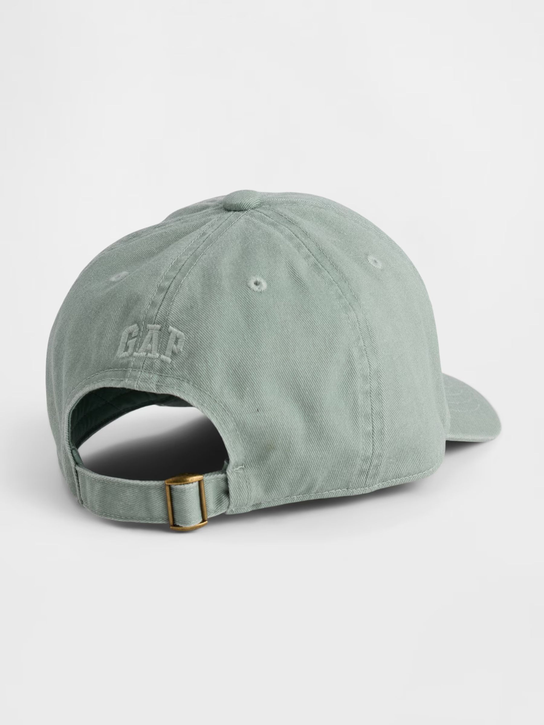 Sage Green Overdye Baseball Hat - Image 2 of 2