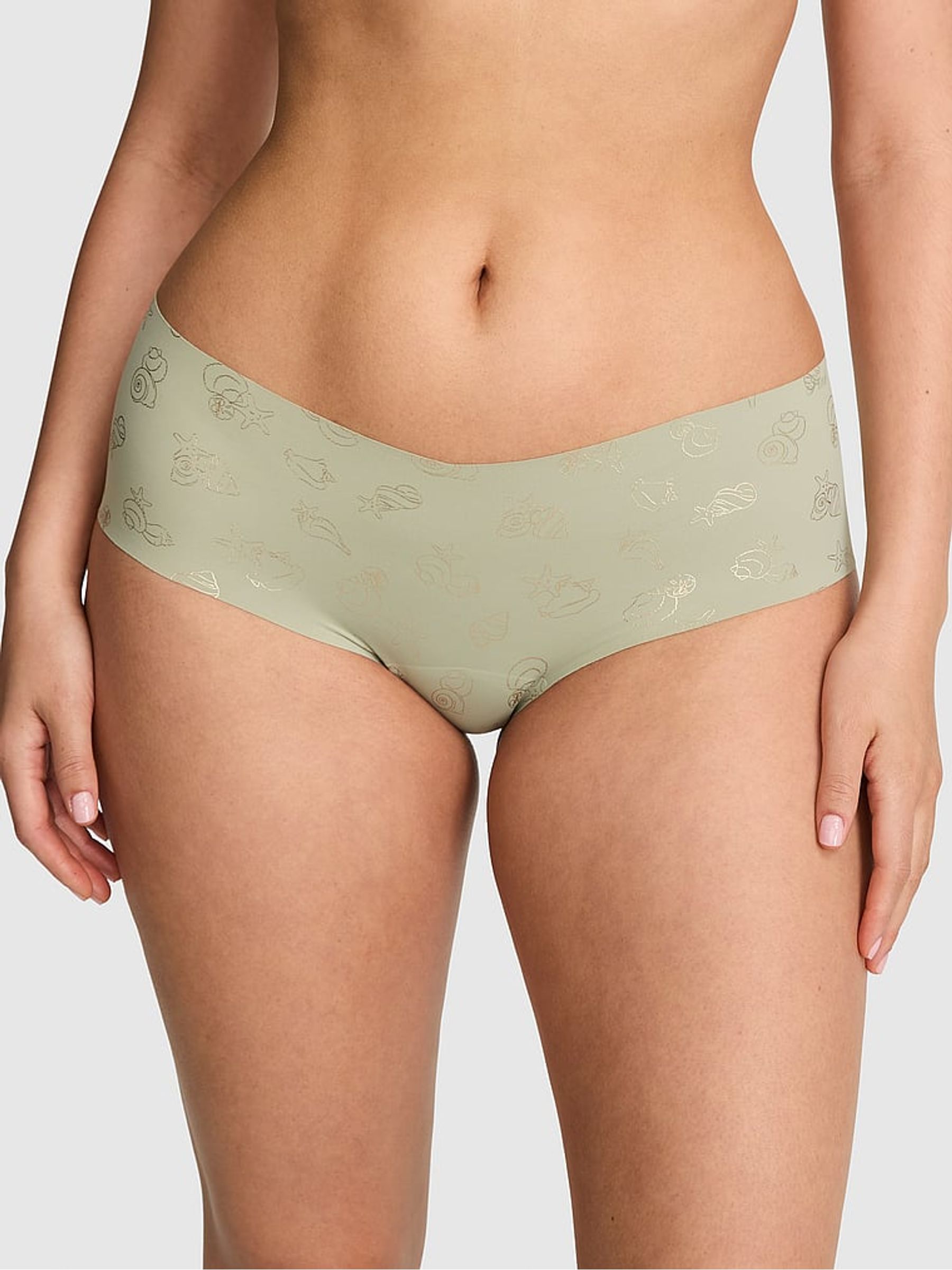 Green Shells Hipster No Show Knickers - Image 1 of 2