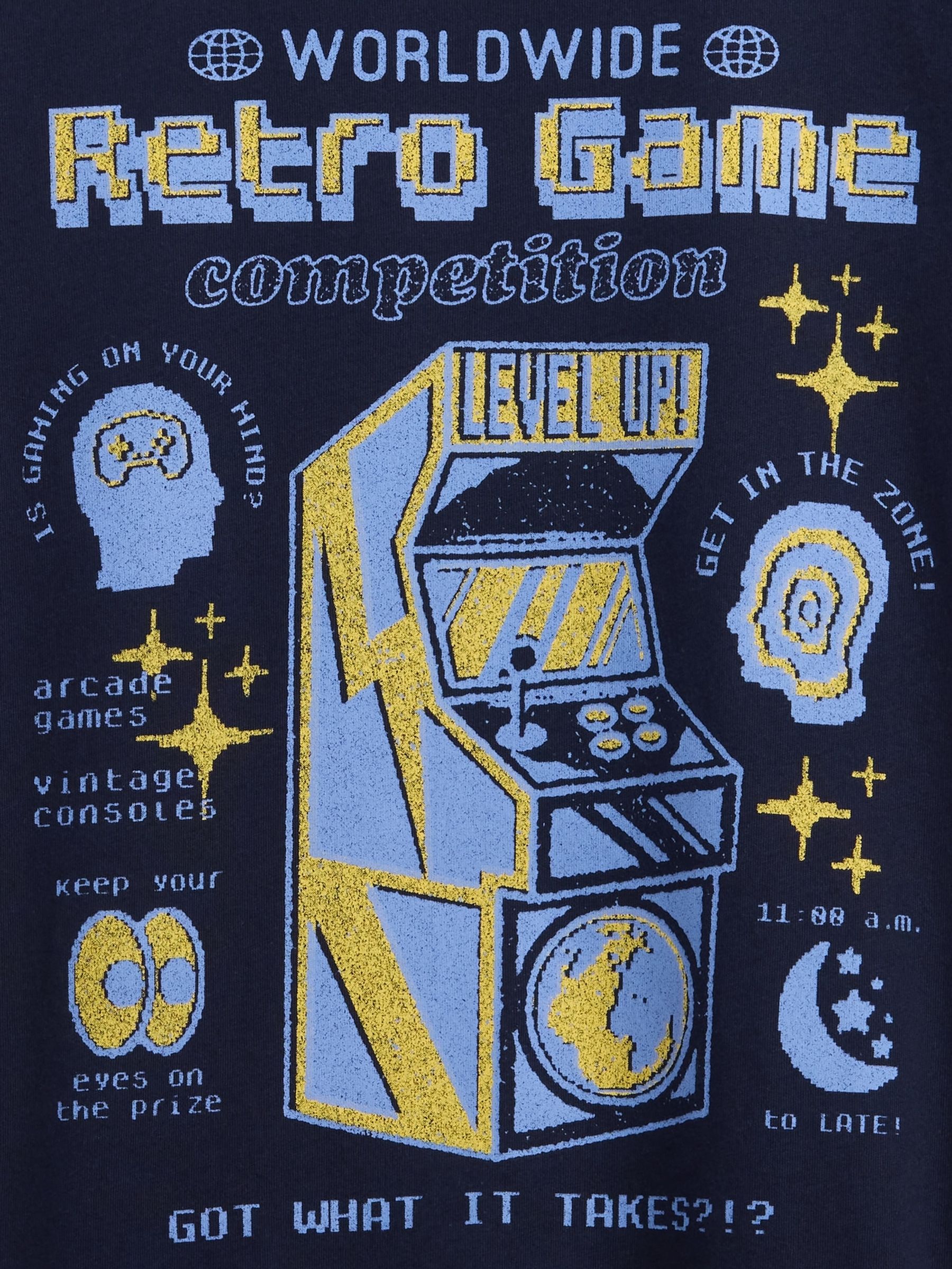 Navy Graphic T-Shirt - Image 3 of 3