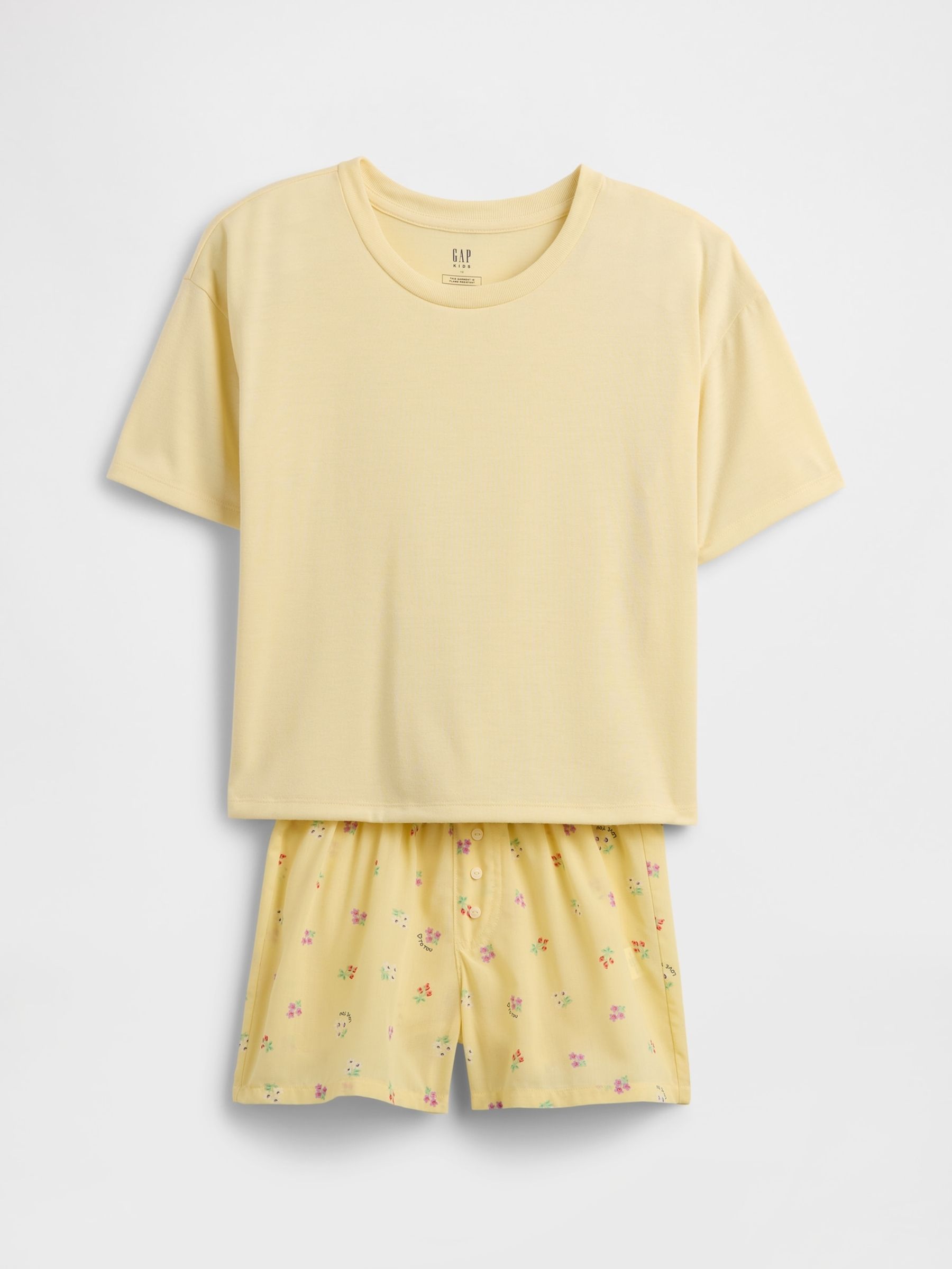 Yellow Pyjamas Set (6-13yrs) - Image 1 of 1
