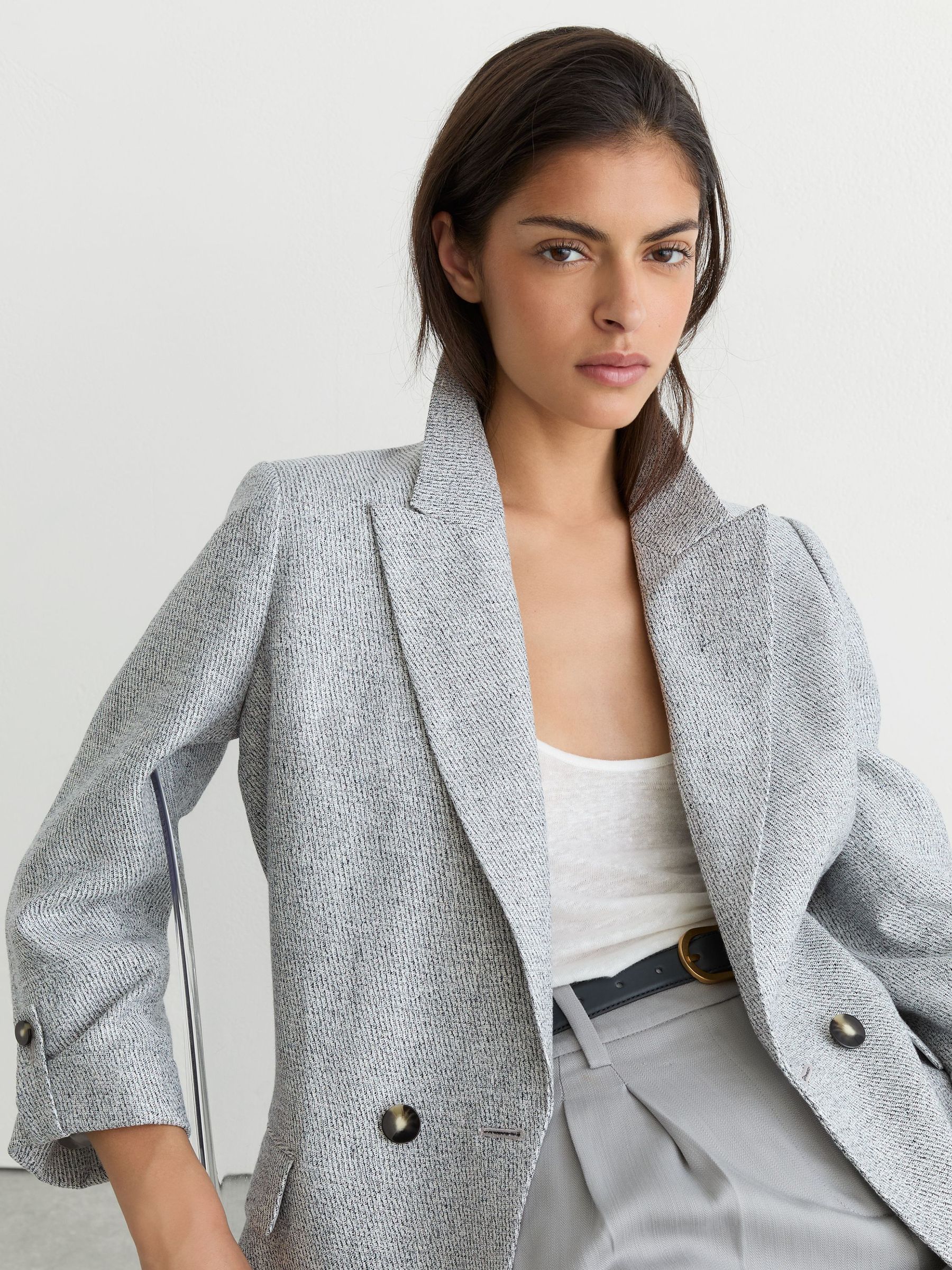 Jacket in Pale Blue - Image 4 of 5