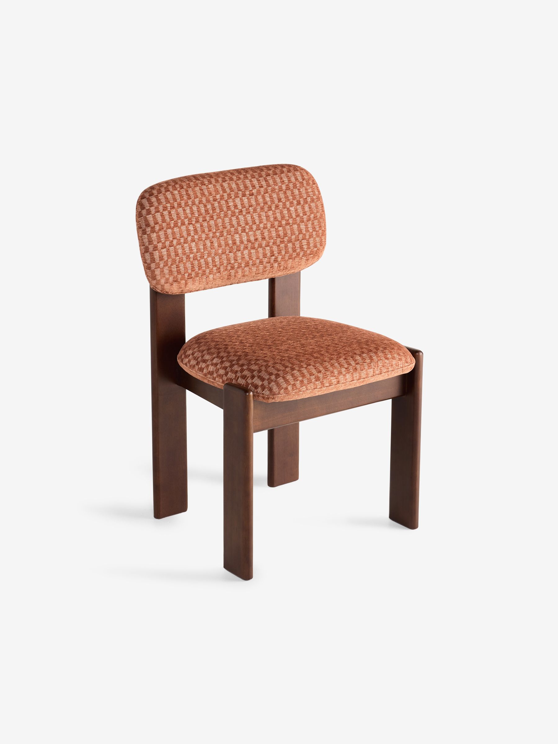 Set of 2 Colton Dining Chairs in Lanzo Rust Orange - Image 5 of 5