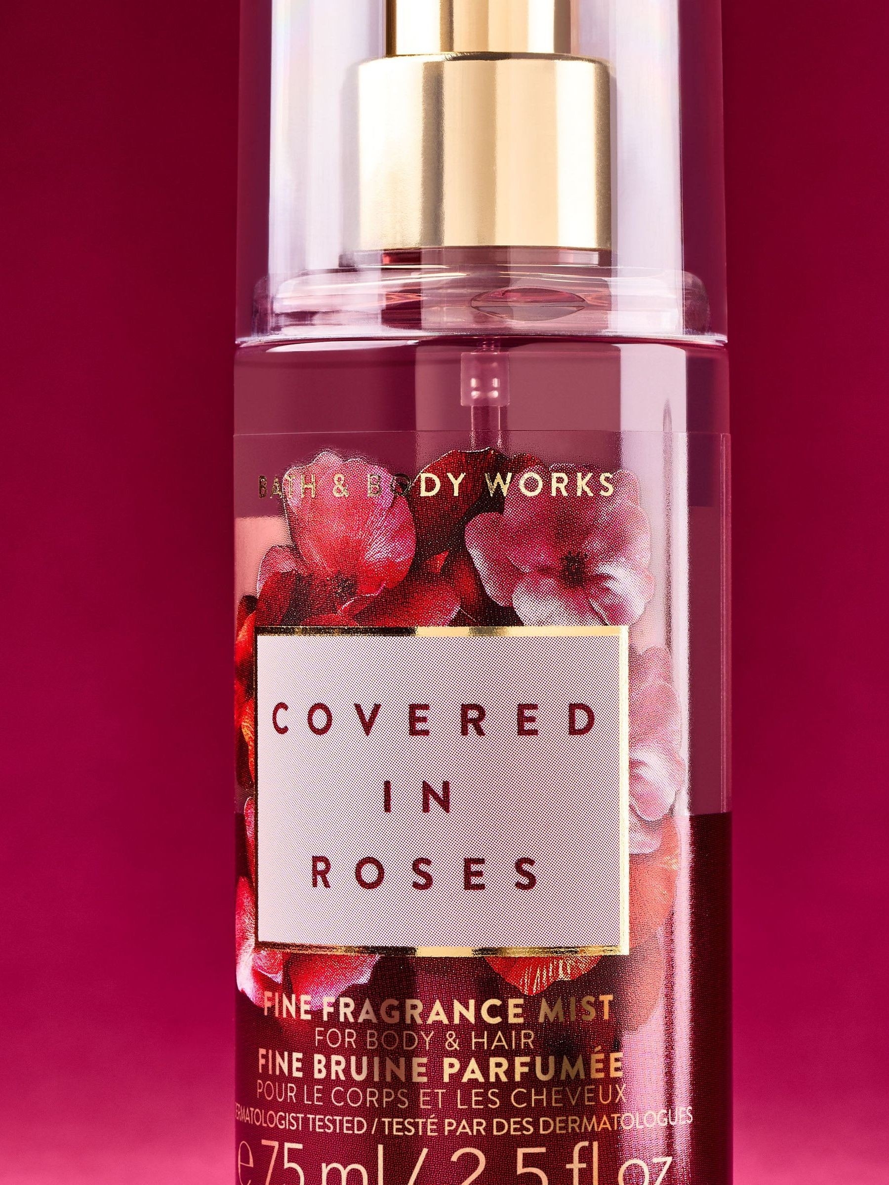 Covered In Roses Travel Size Fine Fragrance Mist 75ml - Image 3 of 4