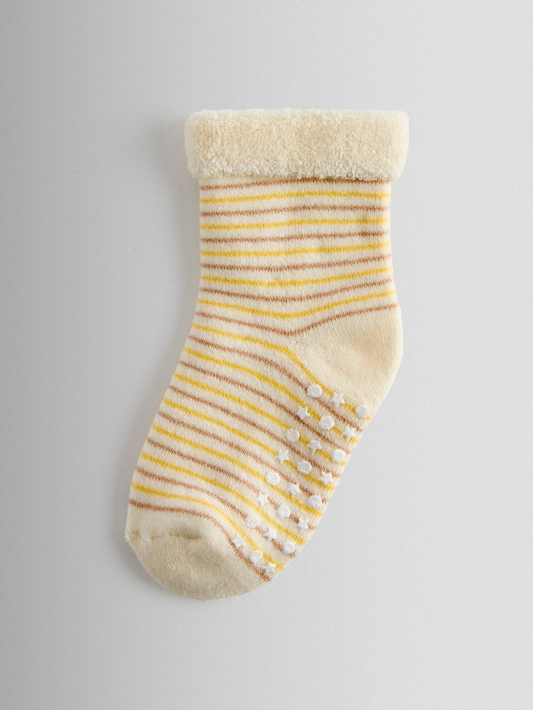 Light Brown 3-Pack Baby Chick Sock - Image 2 of 5