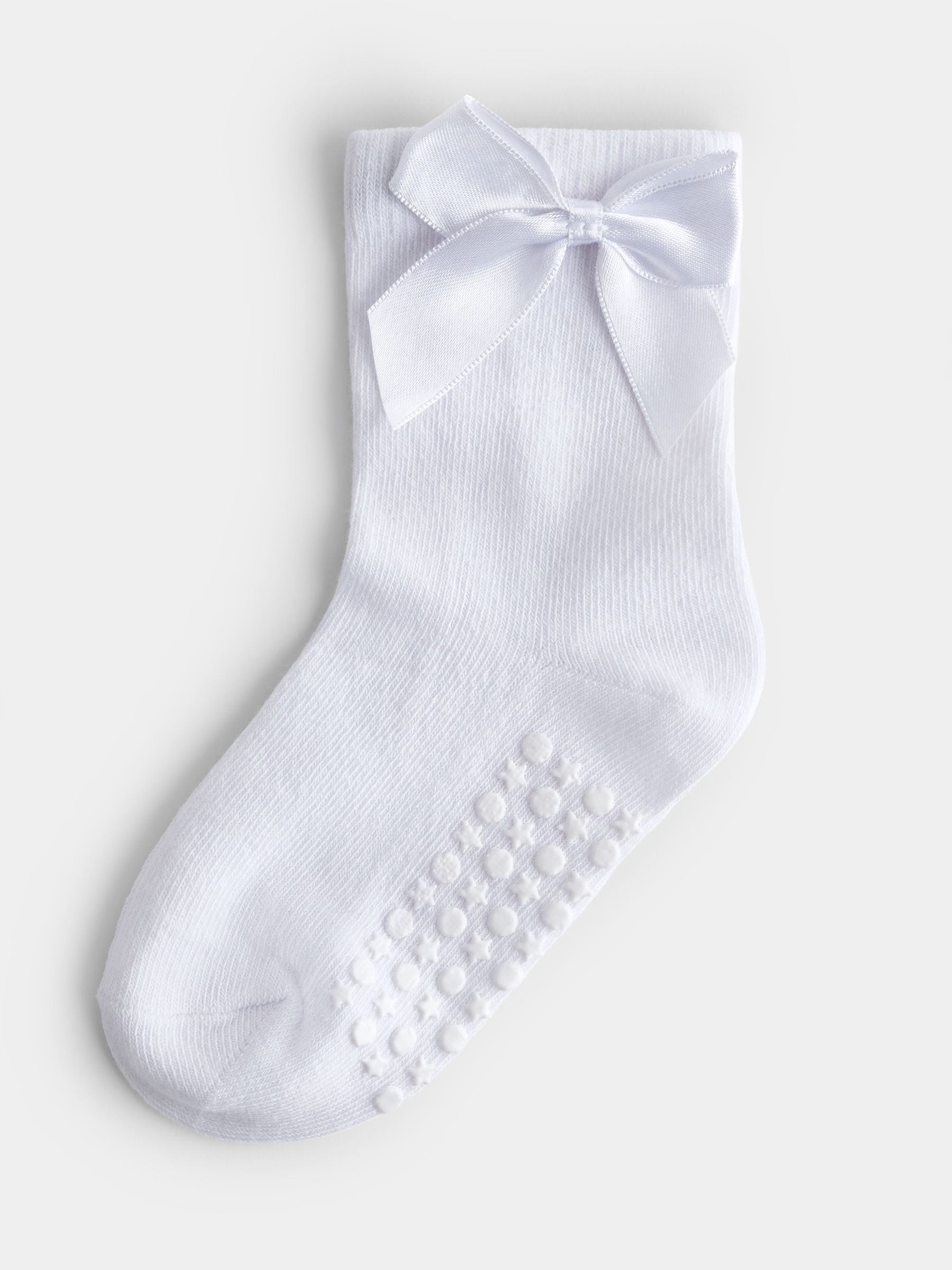 Pink 5-Pack Bow Socks - Image 3 of 7