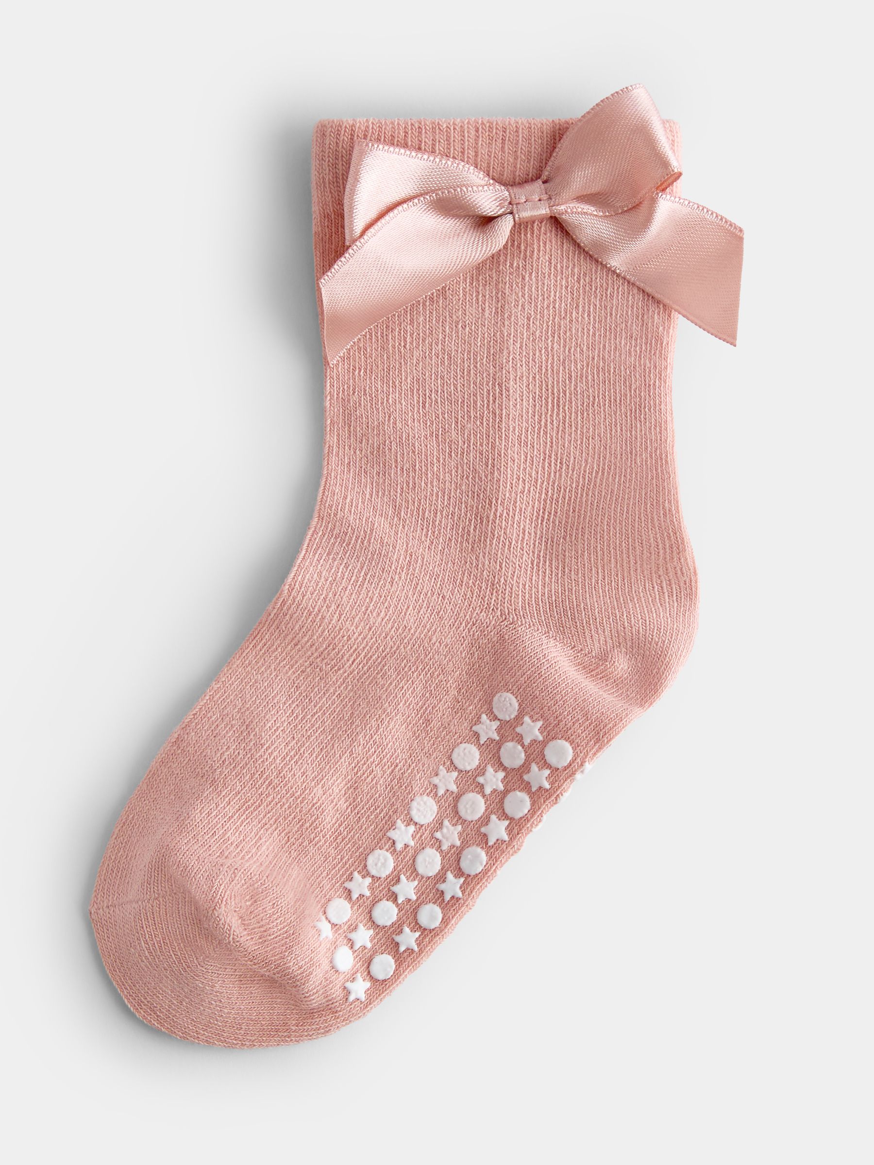Pink 5-Pack Bow Socks - Image 5 of 7