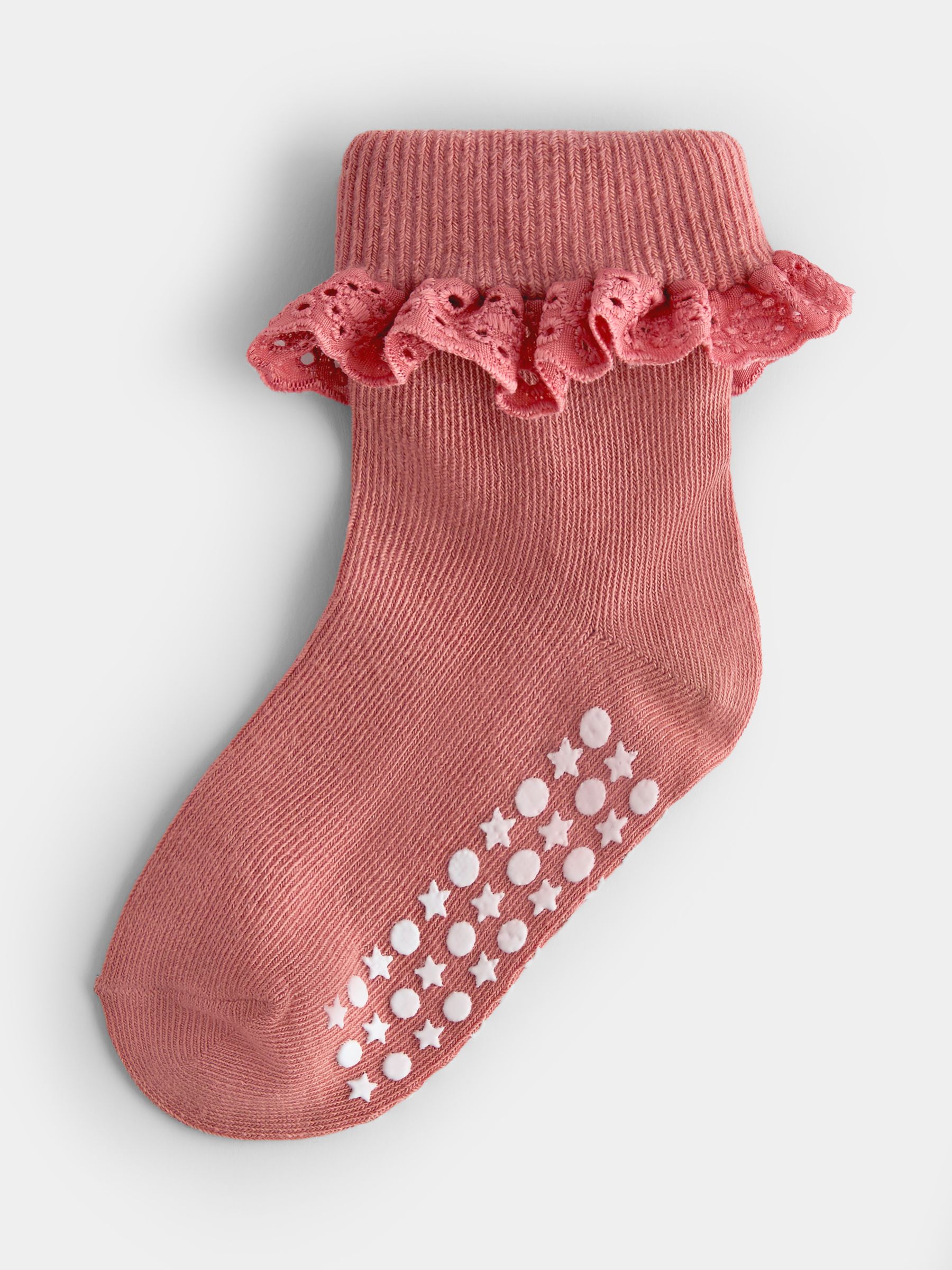 Pink 5-Pack Bow Socks - Image 6 of 7