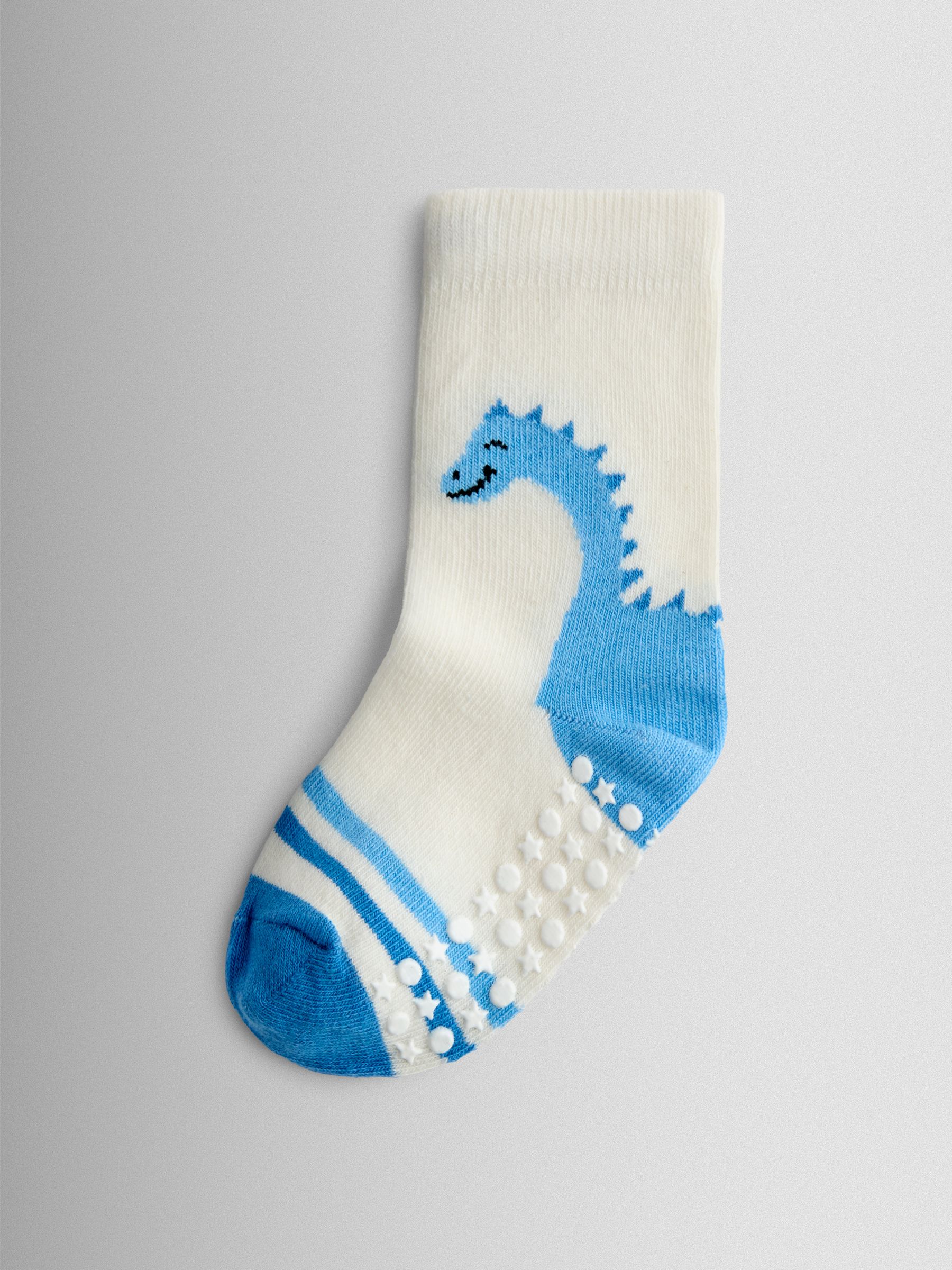 Multi 5-Pack Dino Socks - Image 2 of 7