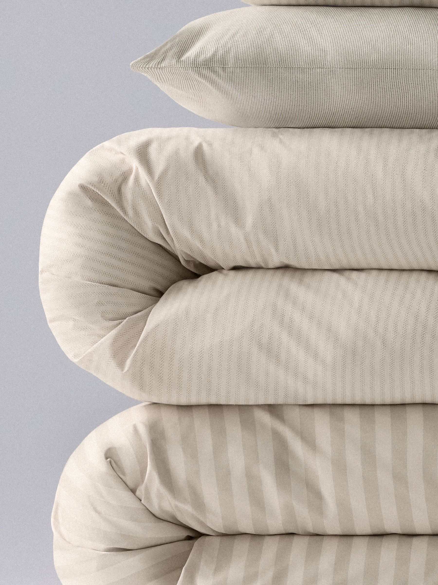 The Set 4 Pack Natural Stripe Bumper Bedsets - Image 6 of 6