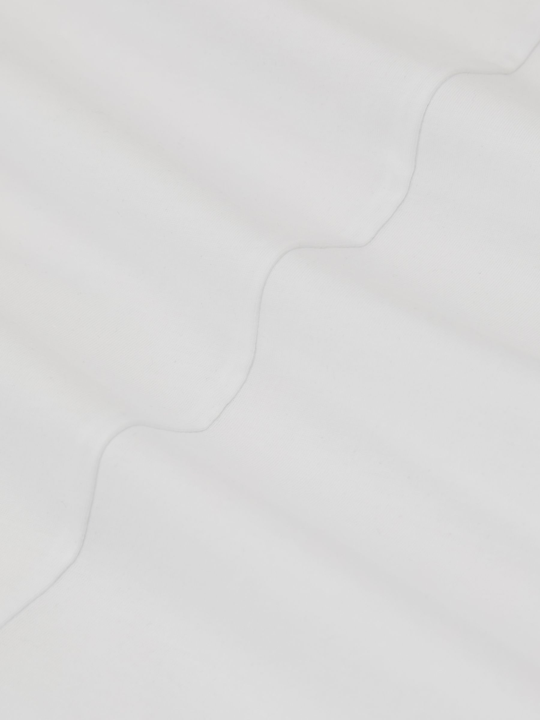 Cotton Cap-Sleeve T-Shirt in White - image 3